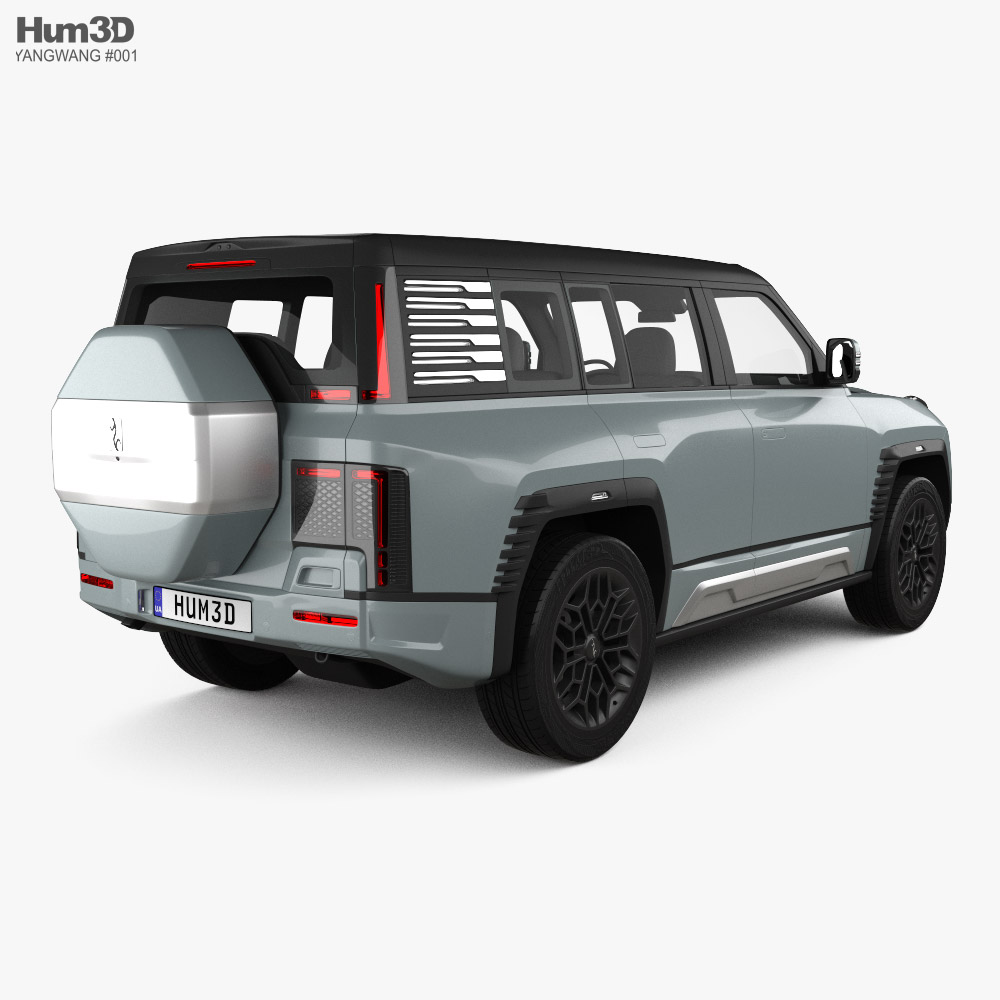 Yangwang U8 2024 3D model