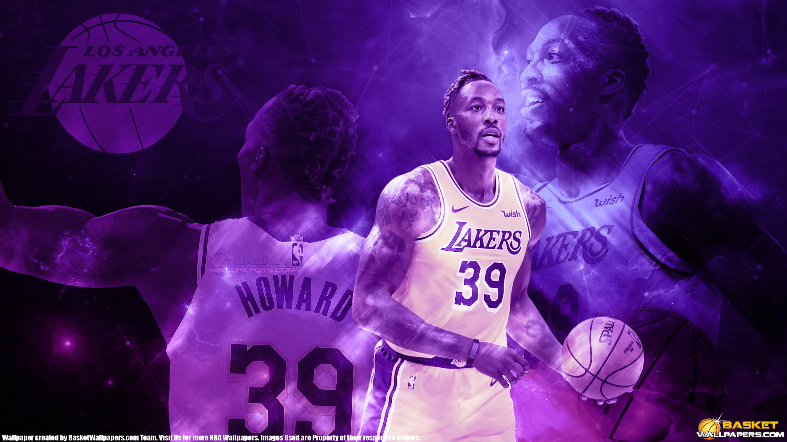 Dwight Howard LA Lakers 2019 2560×1440