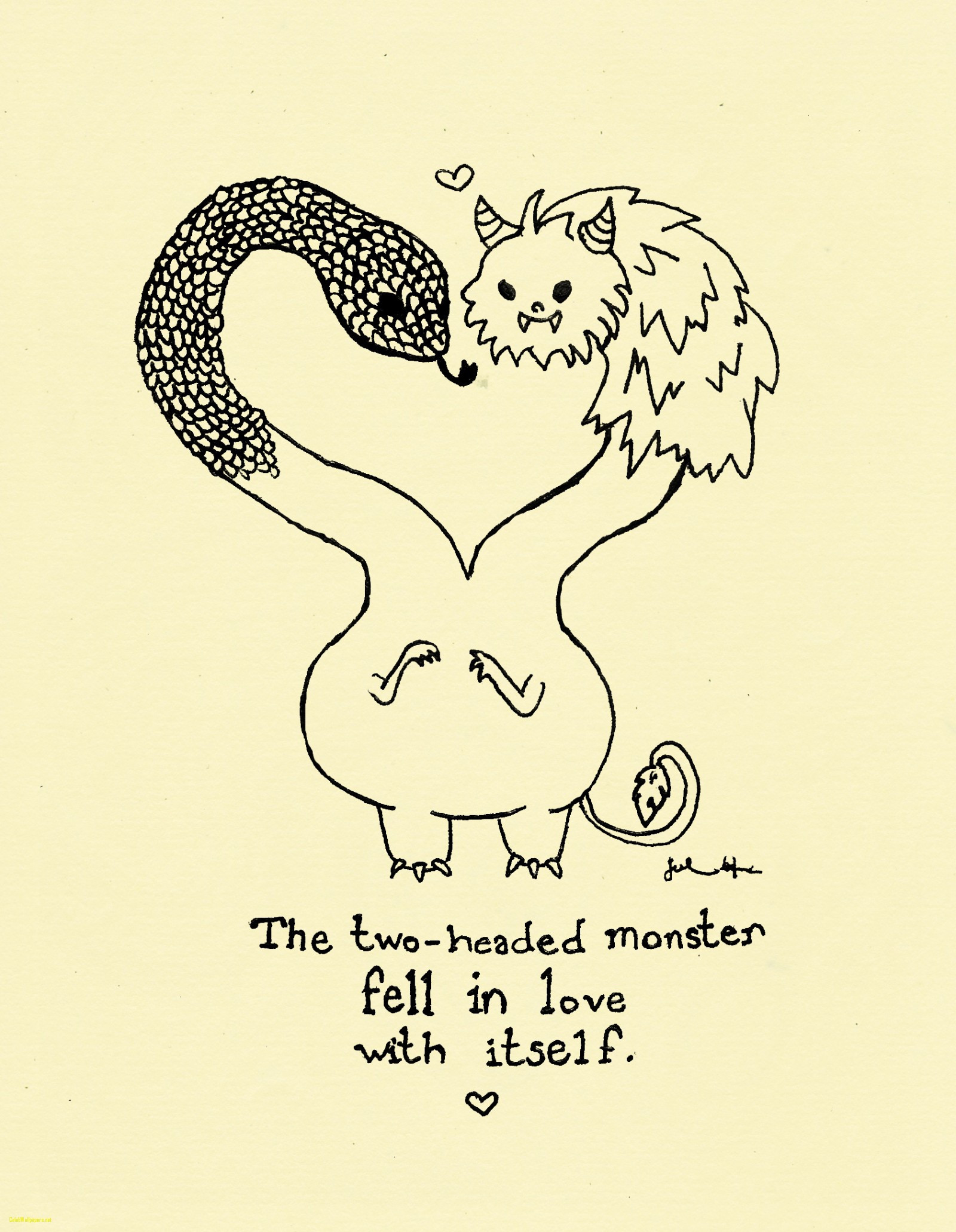 Cute Drawing Wallpaper