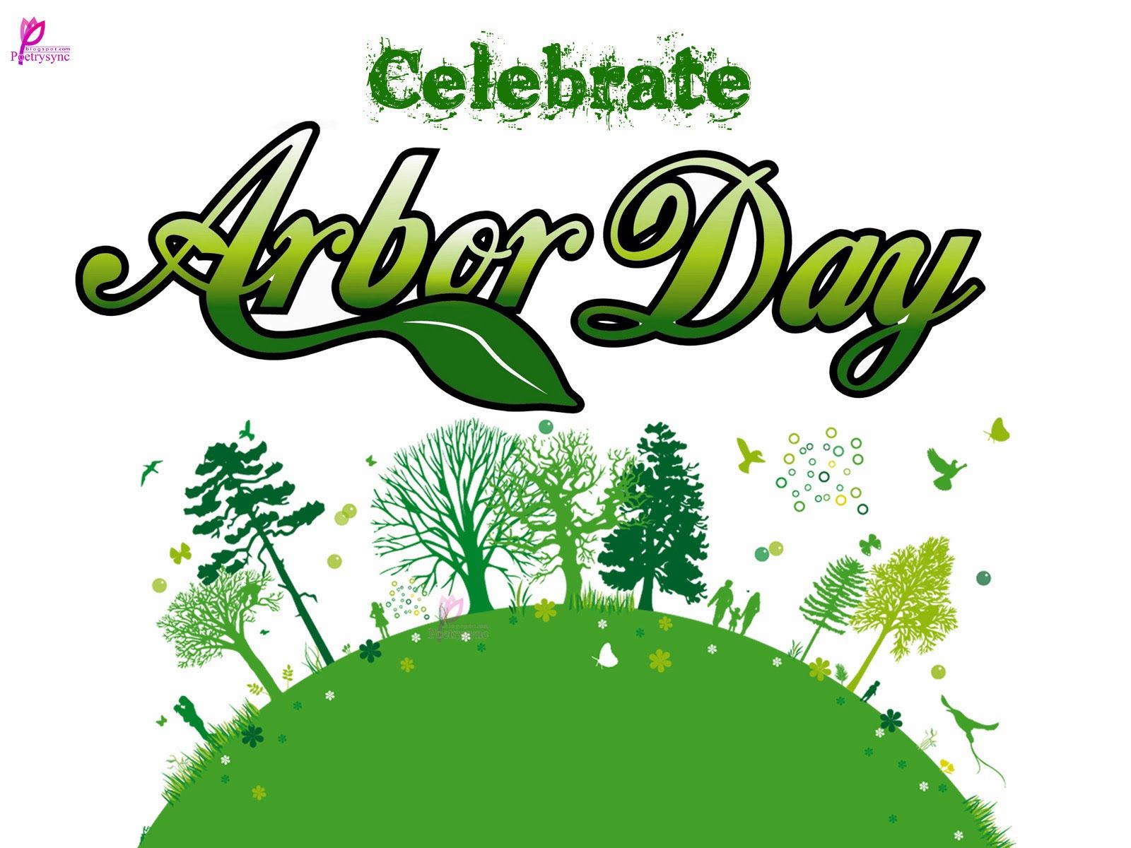 Happy Arbor Day Picture Card