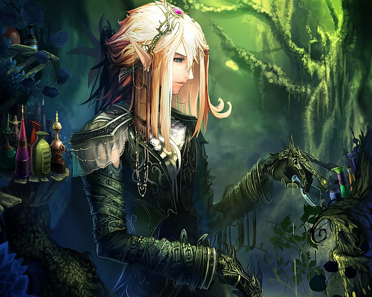 Wallpaper Elf Girls Fantasy