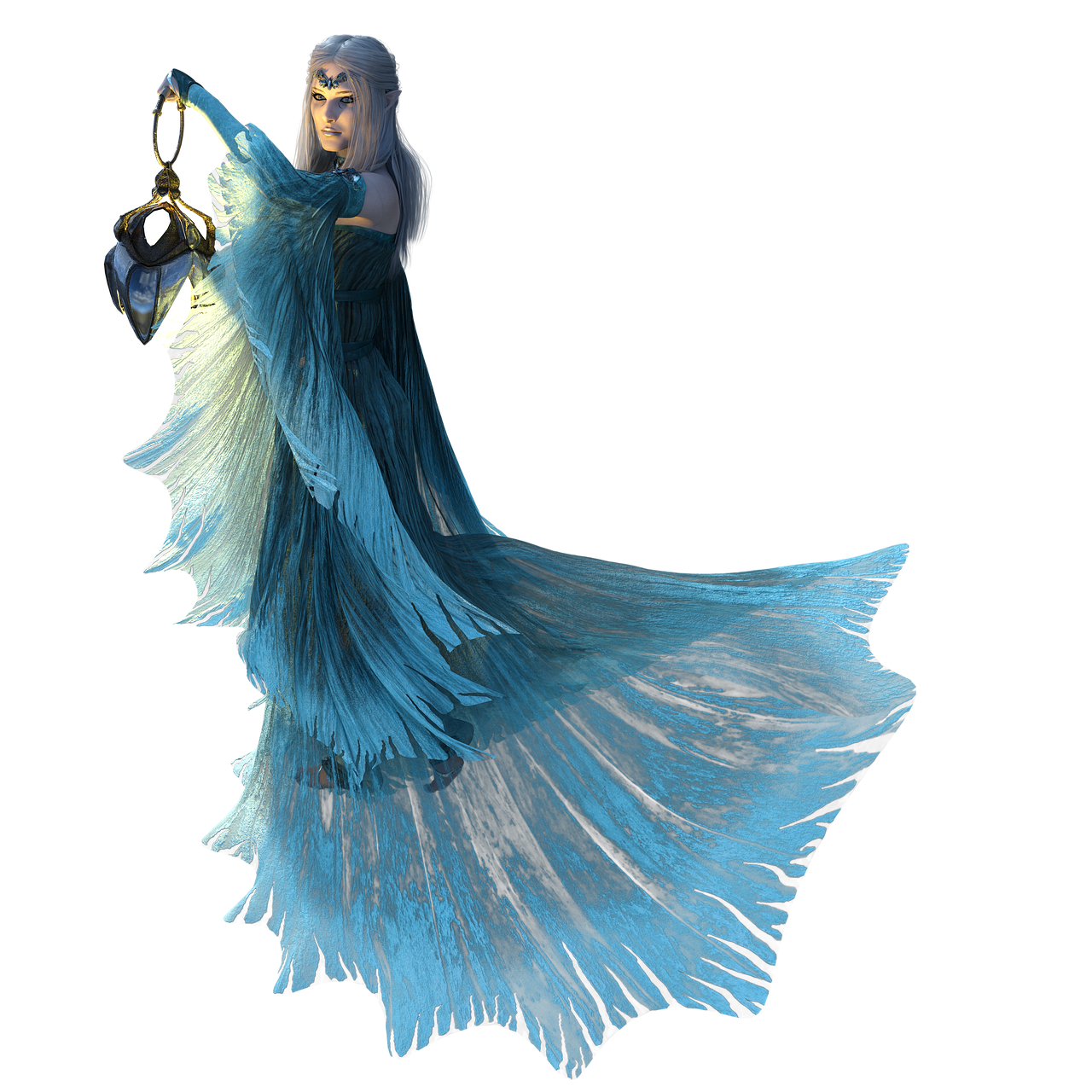 60,Free Female Elf & Elf Image