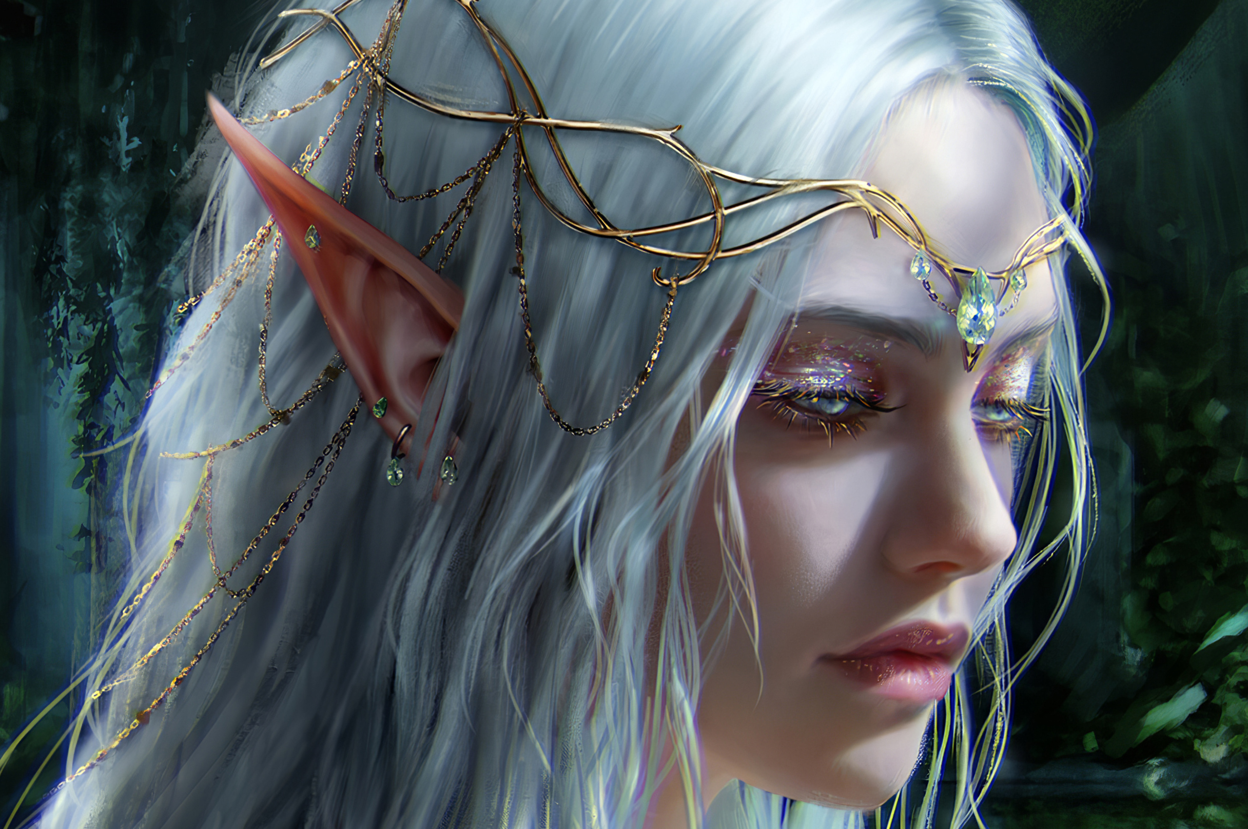Elf Girl Fantasy Art