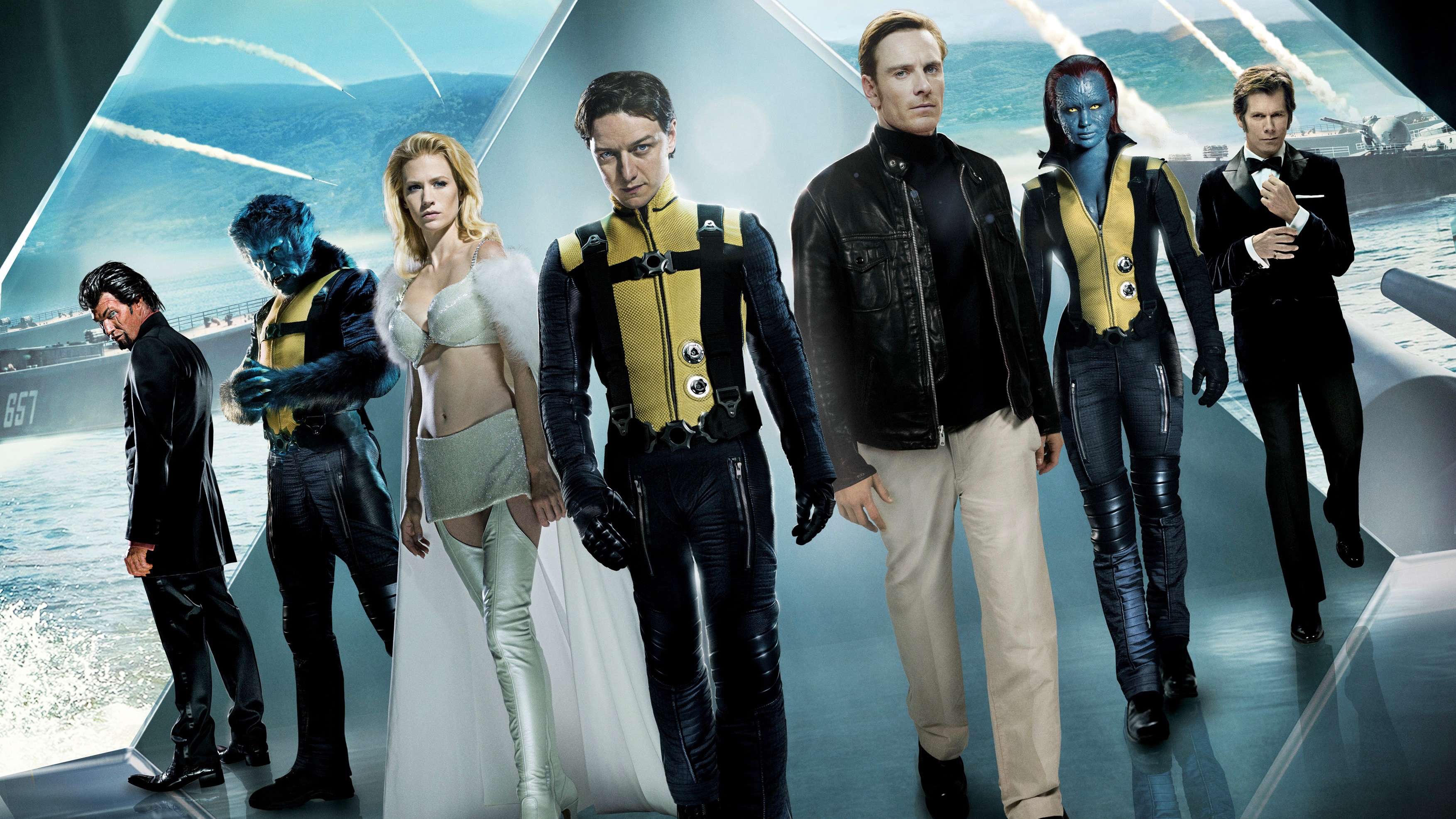 Charles Xavier Erik Lehnsherr Emma
