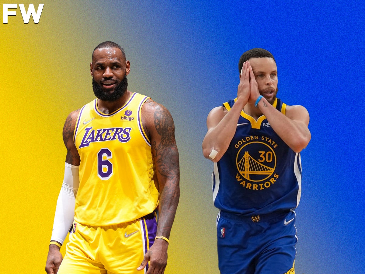 LeBron James Trolls Stephen Curry After