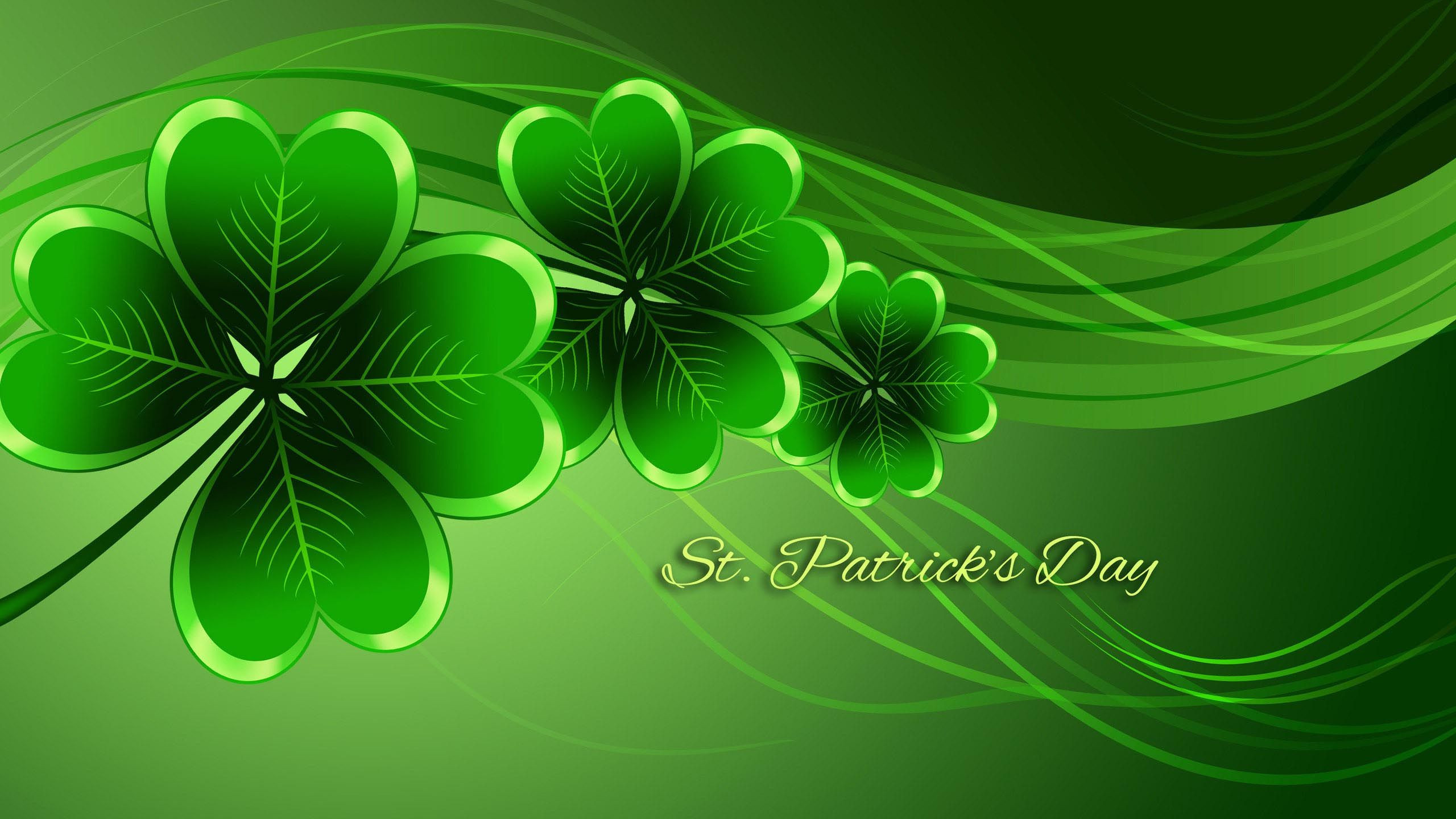 St. Patricks Day Shamrock Green Desktop