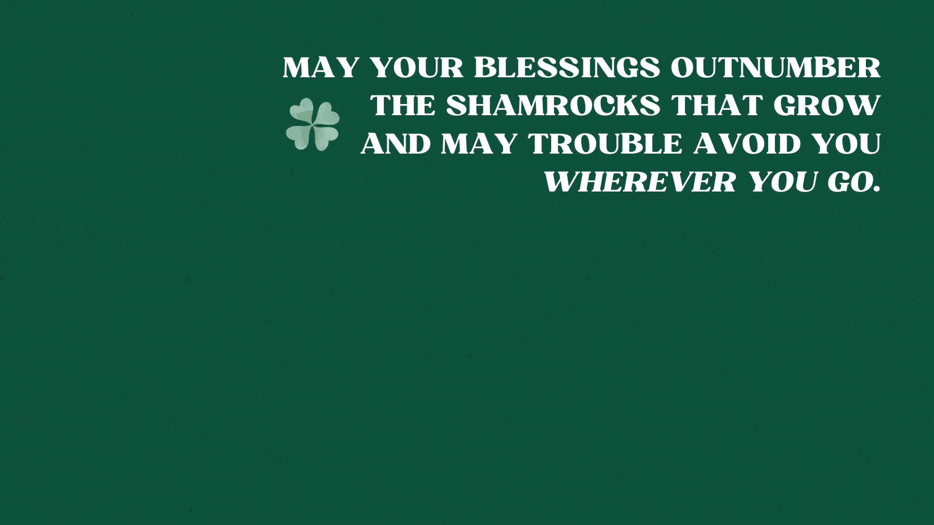Cute St Patrick's Day Wallpaper