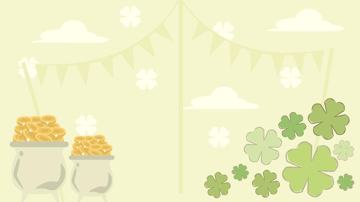 St. Patrick's Day Aesthetic Background