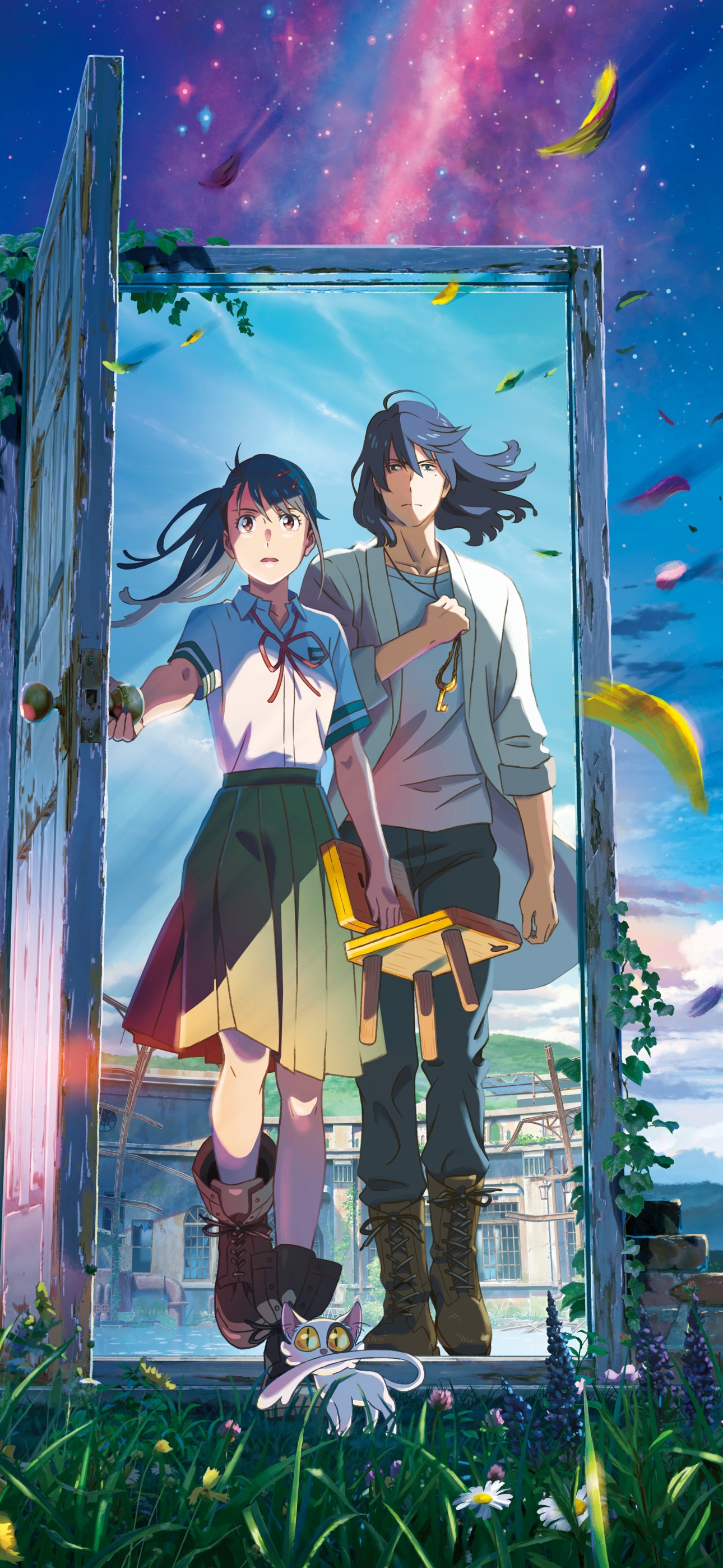 Suzume no Tojimari Wallpaper 4K, Anime