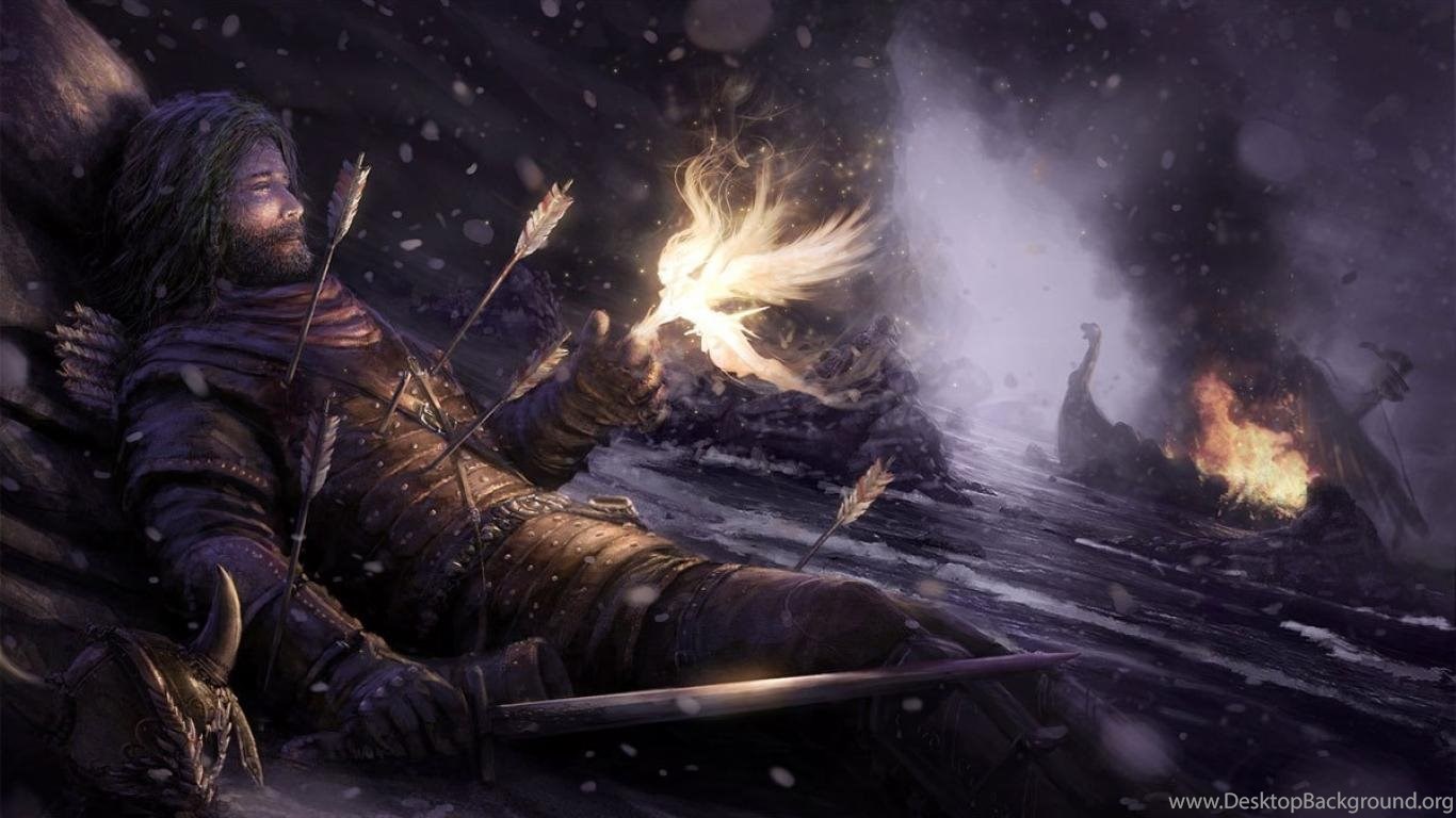 Fantasy Viking Valkyrie Artwork HD