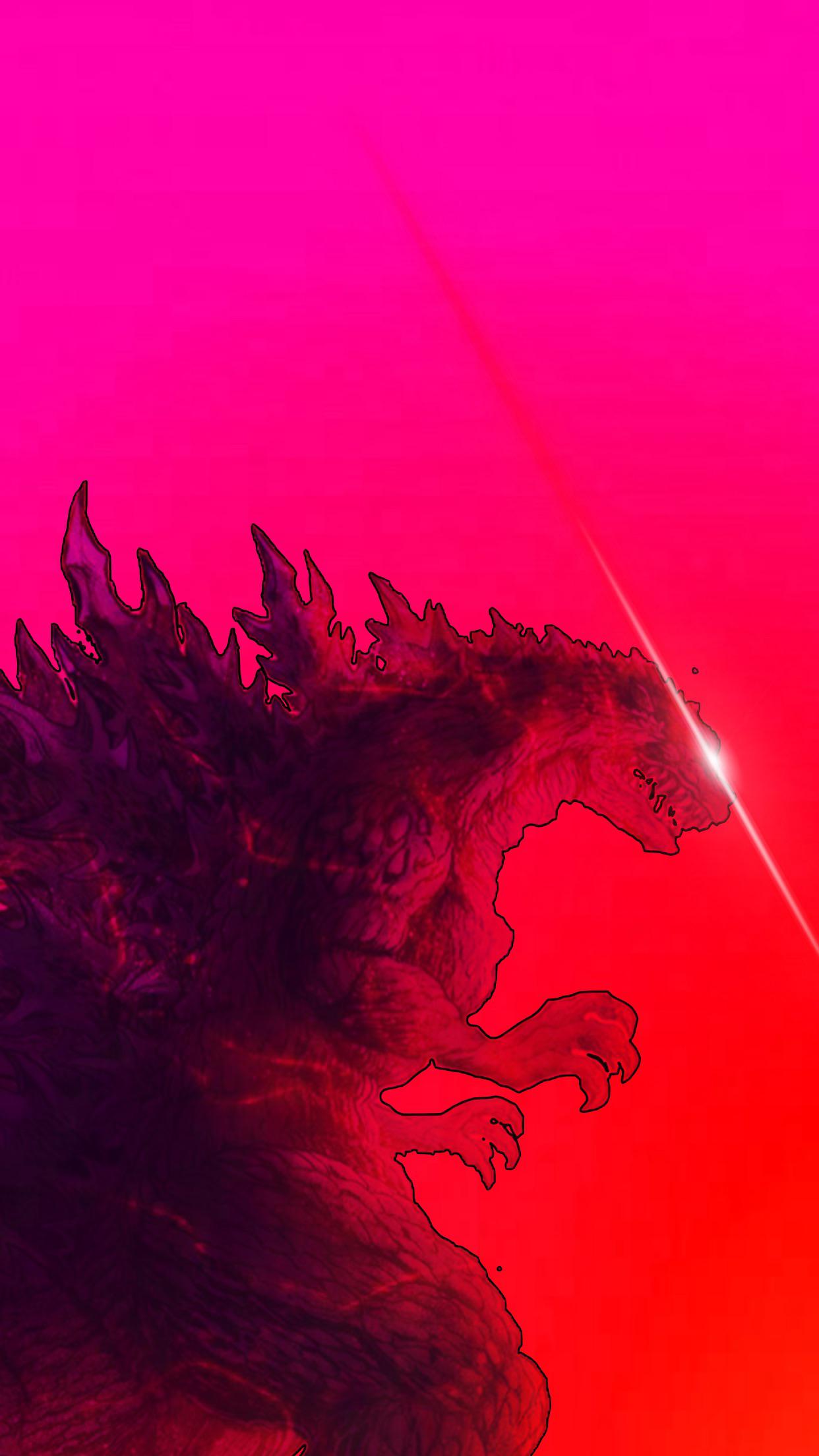 I Made Godzilla IOS 16 Wallpaper!, r