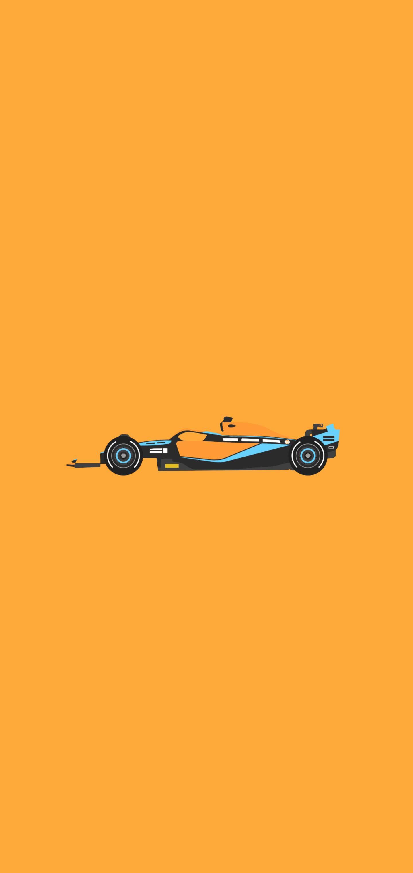 minimalist wallpaper of the MCL36