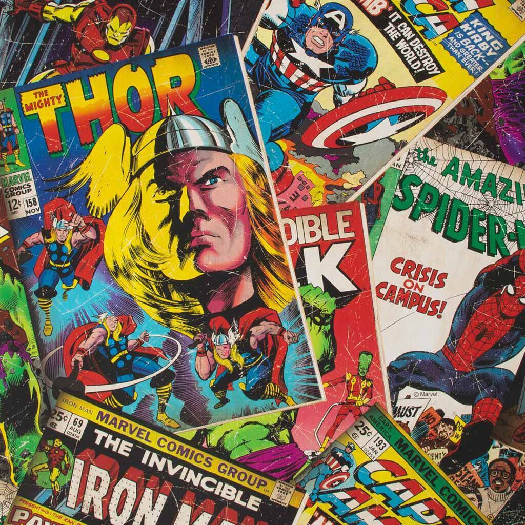 Marvel Avengers Comic Book Cover Story