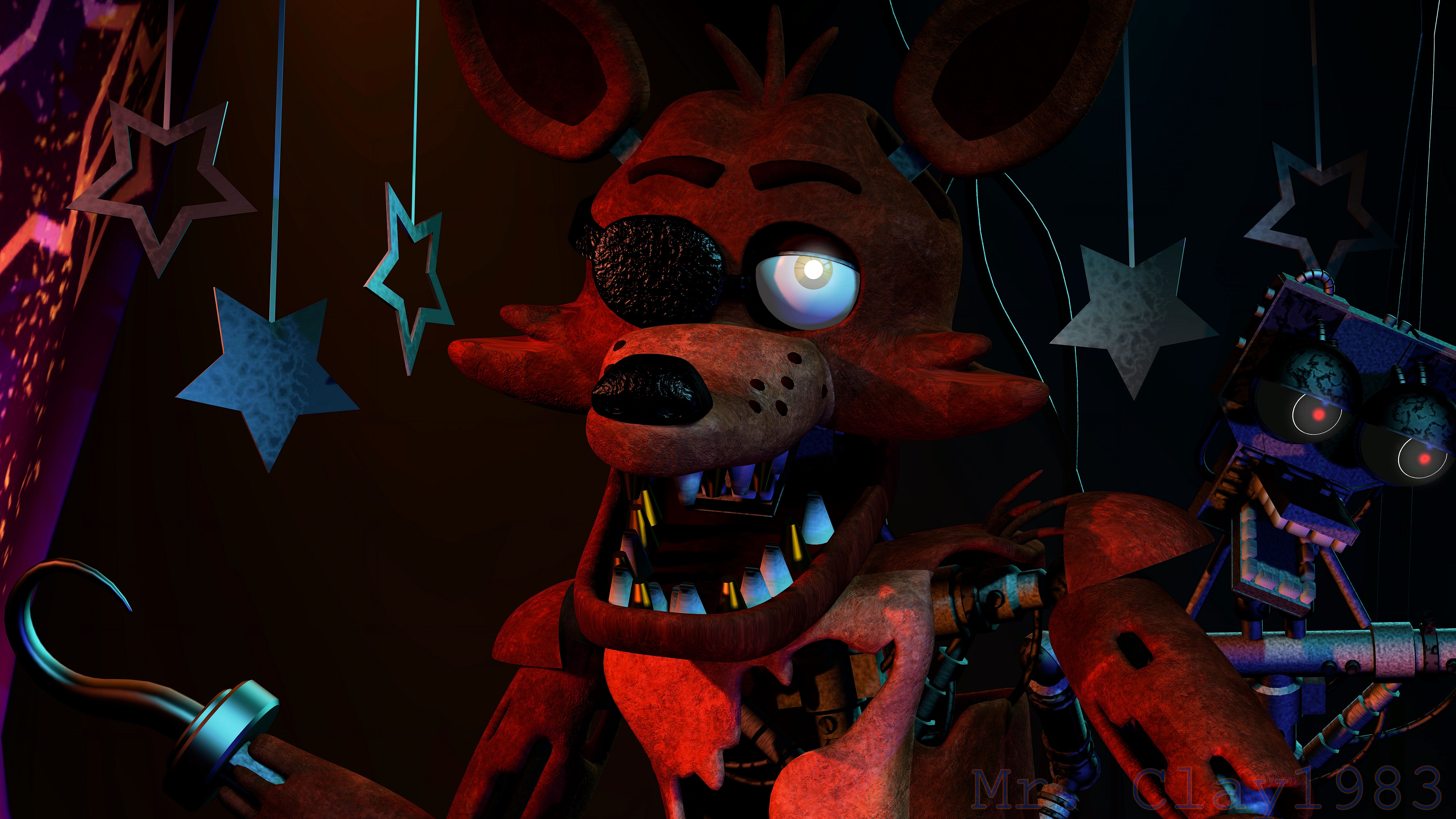 HD Wallpaper: Five Nights at Freddy's Foxy