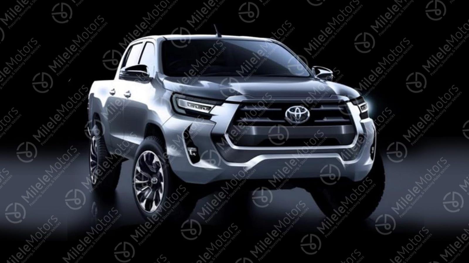 Leaked Image Reveal 2021 Toyota Hilux