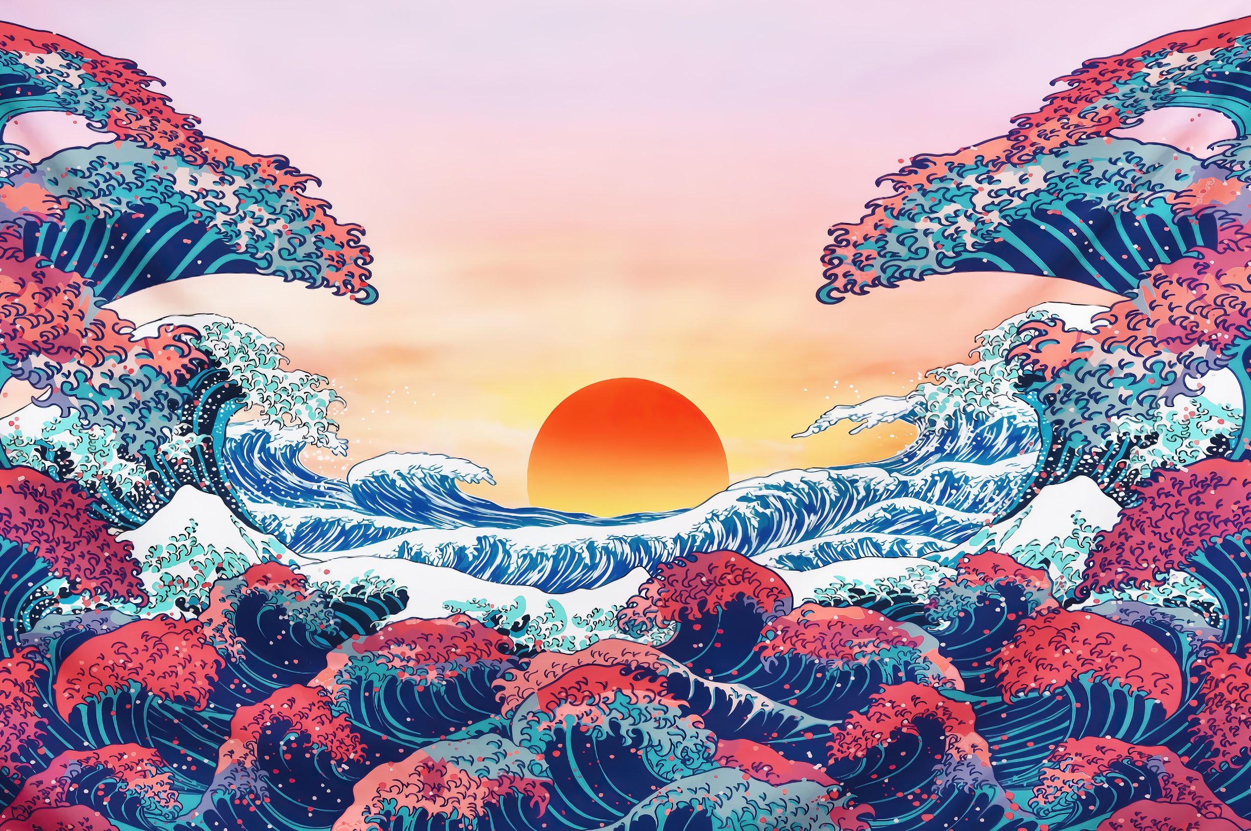 The Great Wave Off Kanagawa