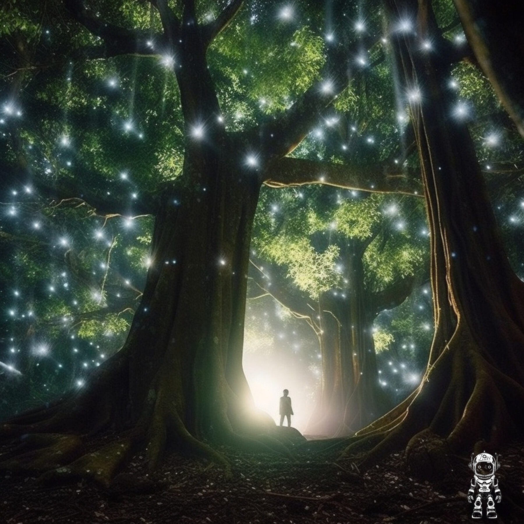 Enchanted Forest. 4K Digital art