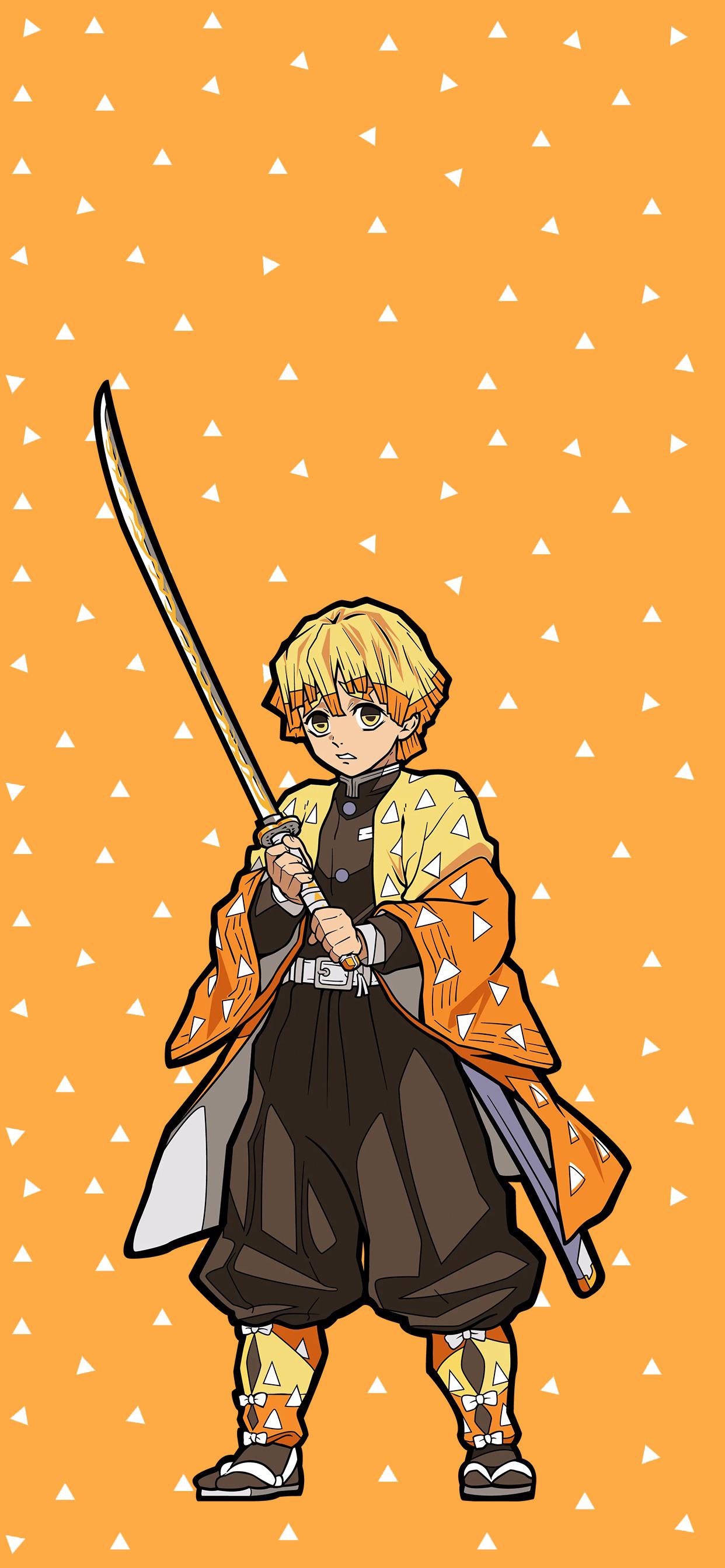 Demon Slayer Zenitsu Wallpaper, r