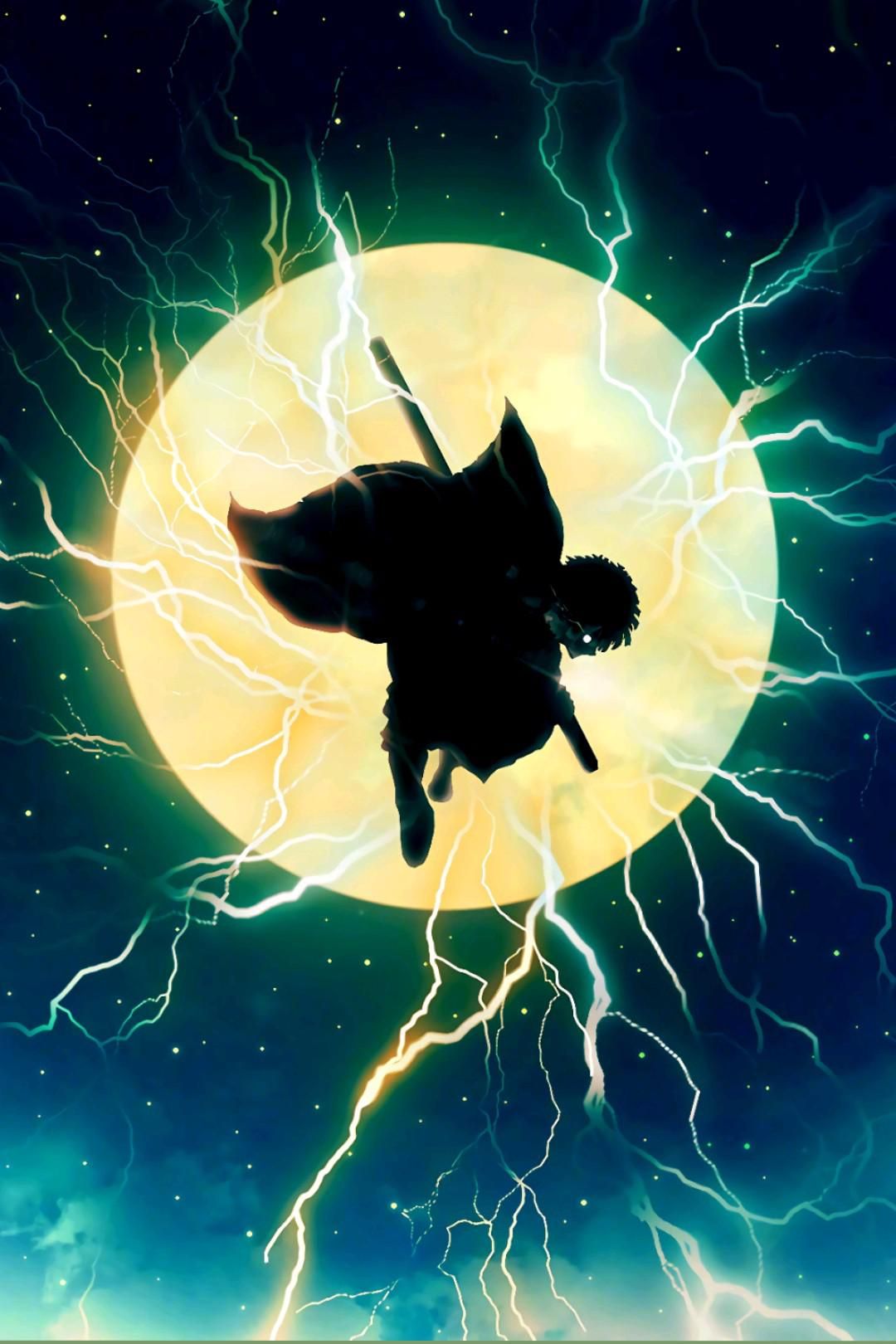 Zenitsu wallpaper 4K. Anime wallpaper