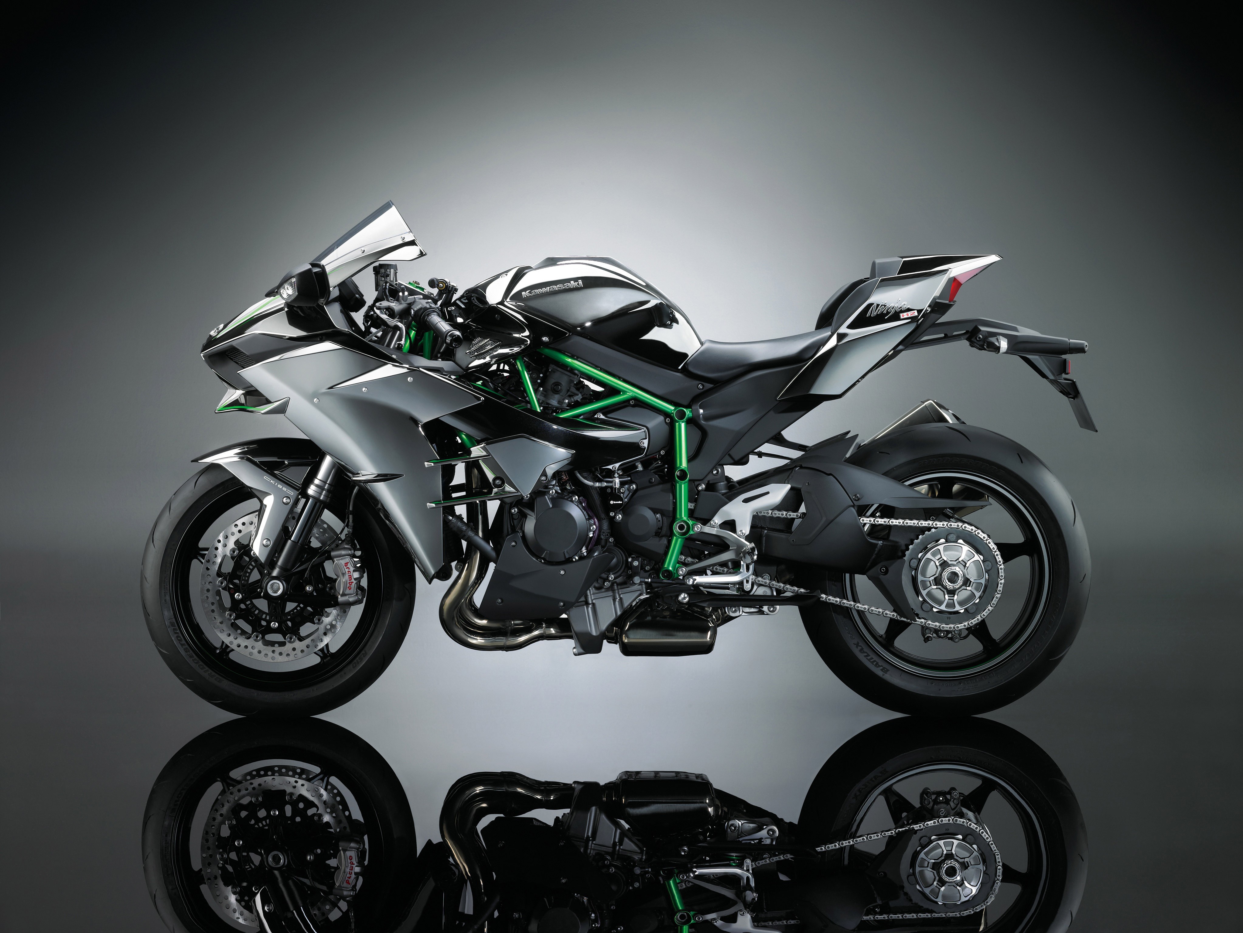 Kawasaki Ninja H2 Motorcycle Wallpaper