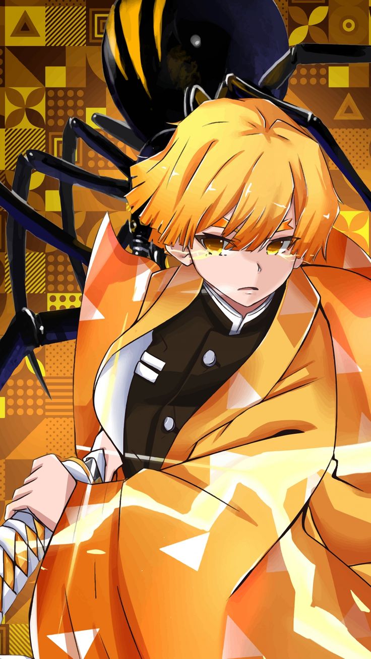 Anime demon, 4k phone wallpaper