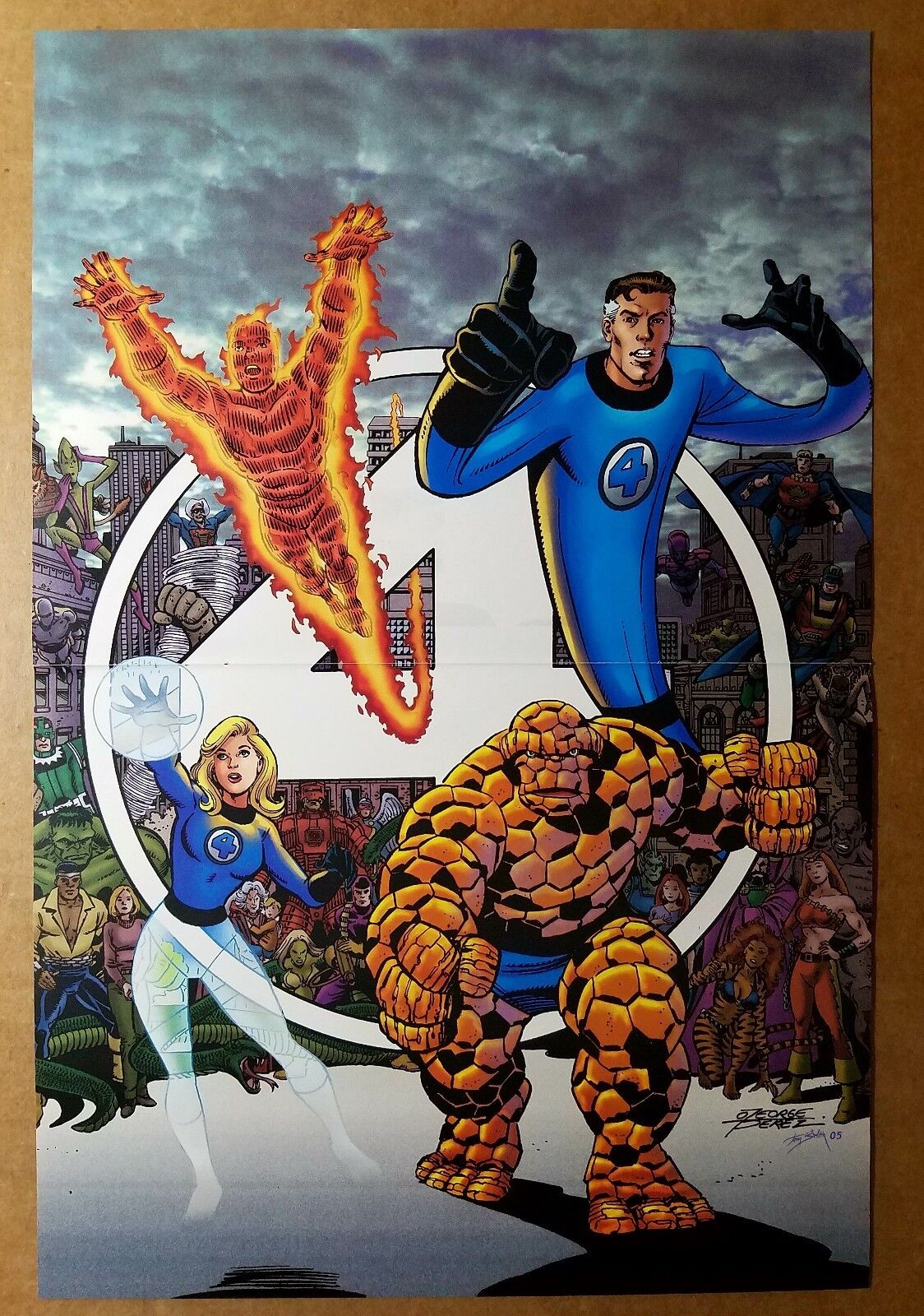 Fantastic Four Marvel Comics Poster