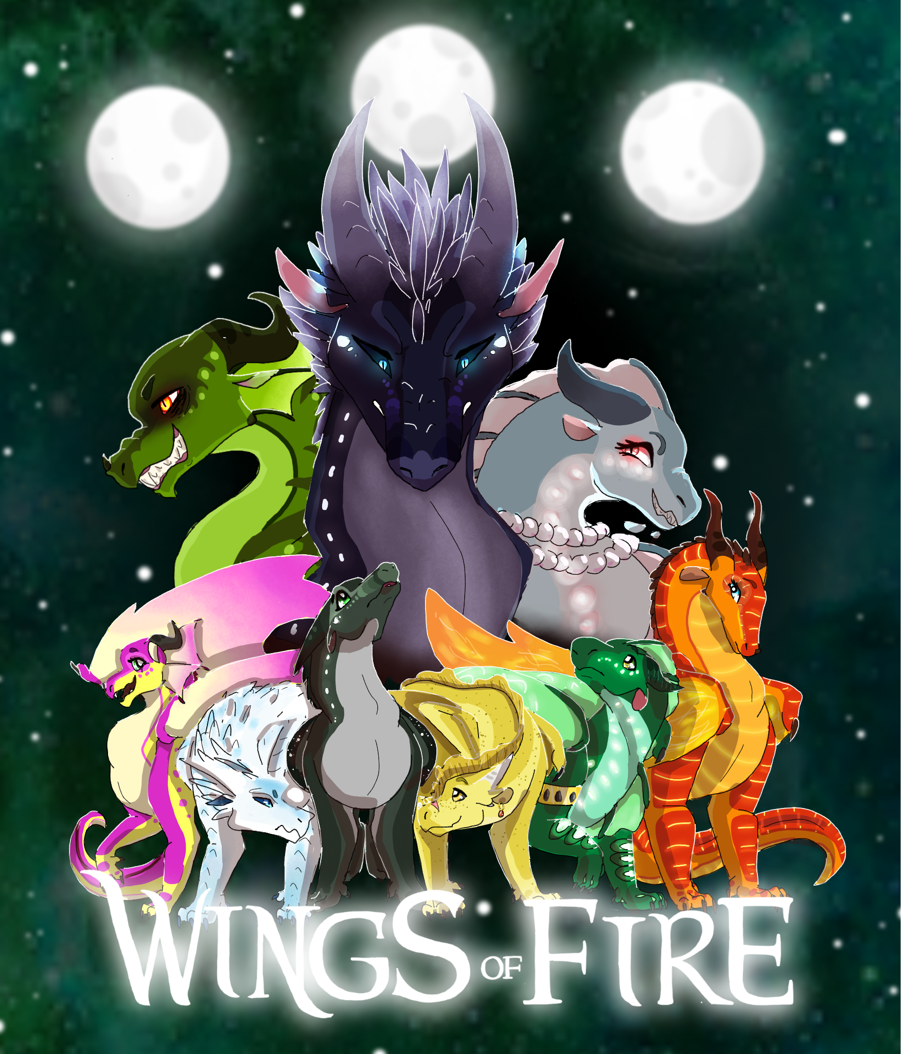 Wings of Fire Arc 2 Poster