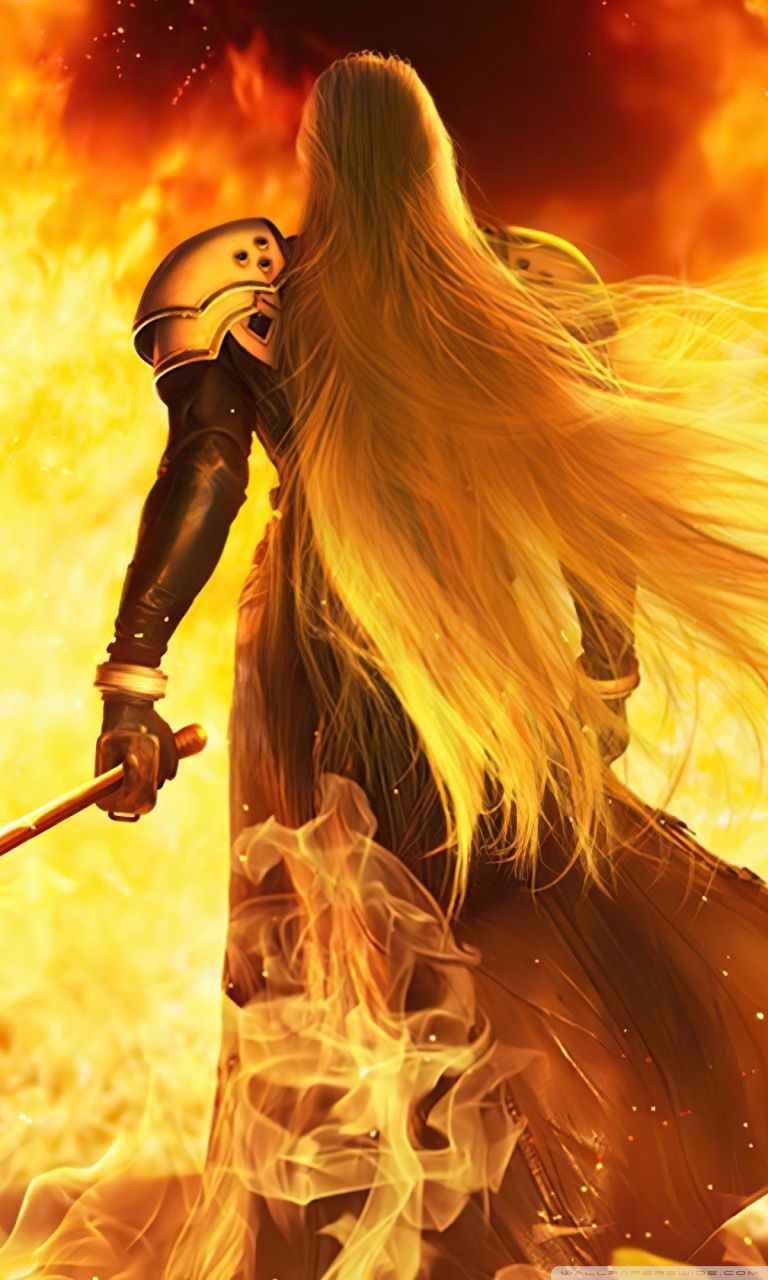 Sephiroth Ultra HD Desktop Background