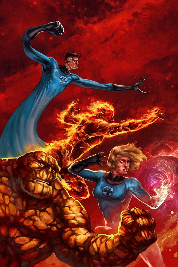 Book Girl: Art of the Day: Fantastic Four