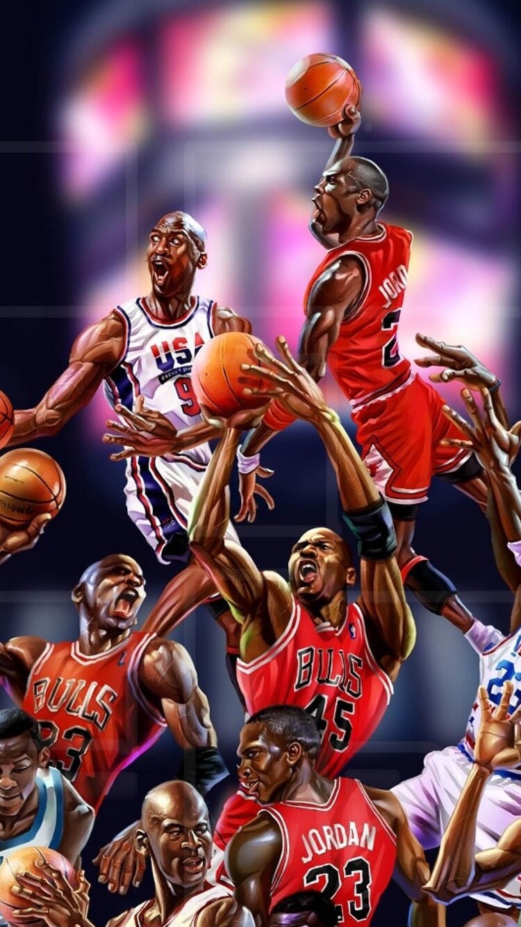 Michael Jordan Art iPhone 6