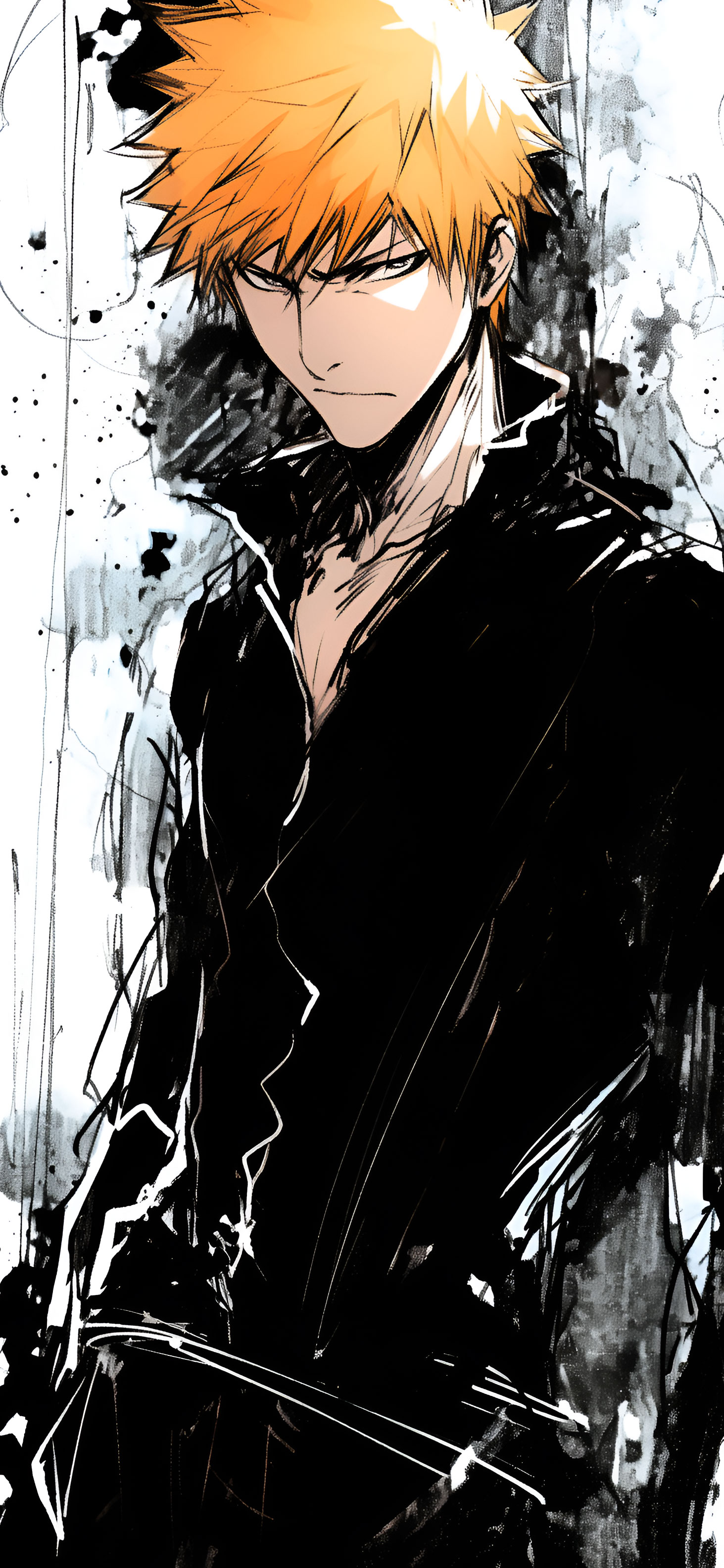 Stern Bleach Sketch Art Wallpaper