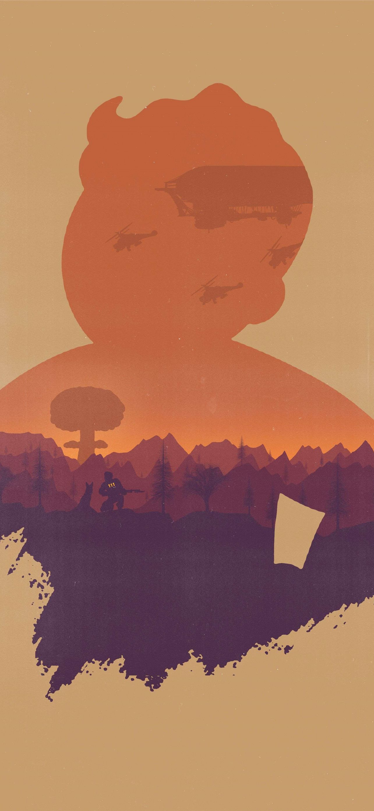 Fallout Phone iPhone Wallpaper Free