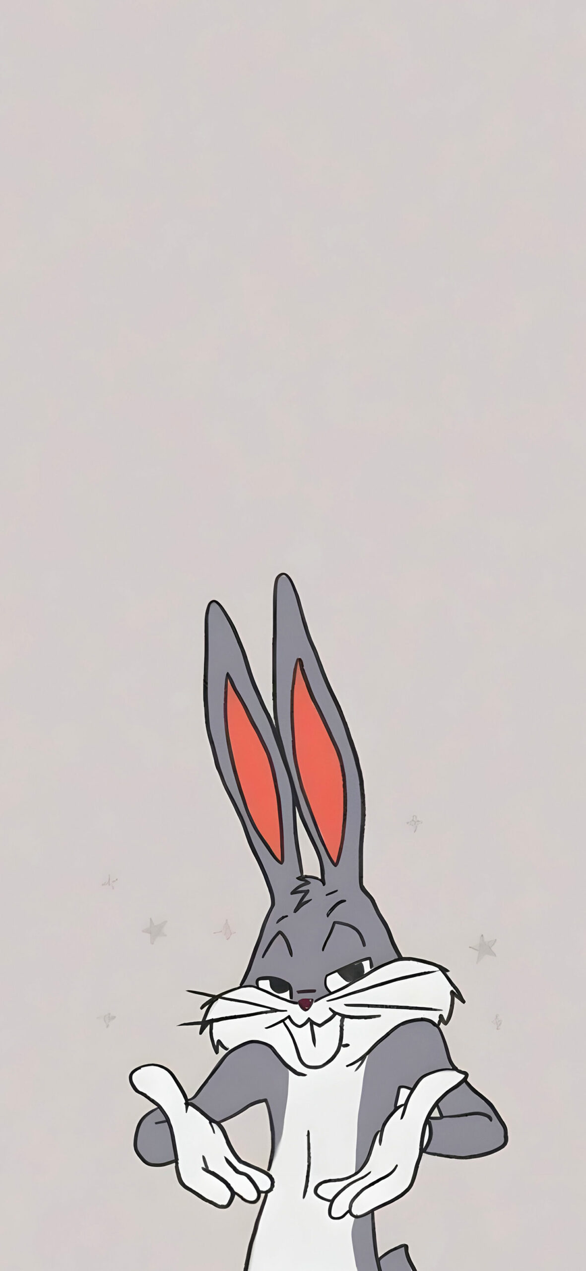 Sly Bugs Bunny Minimalist Wallpaper