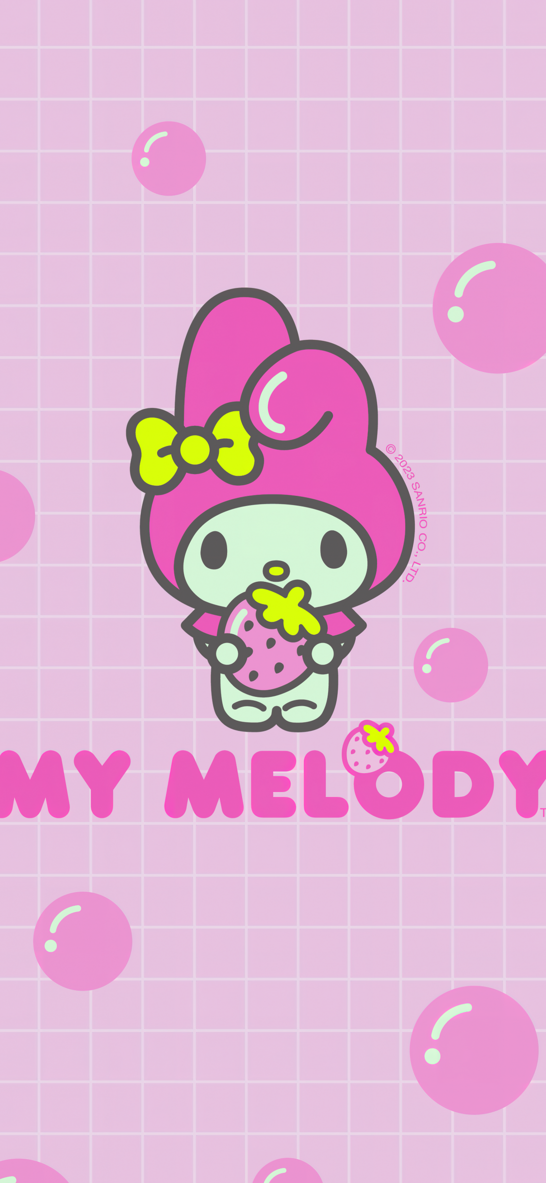 My Melody Wallpaper 4K, Cute cartoon