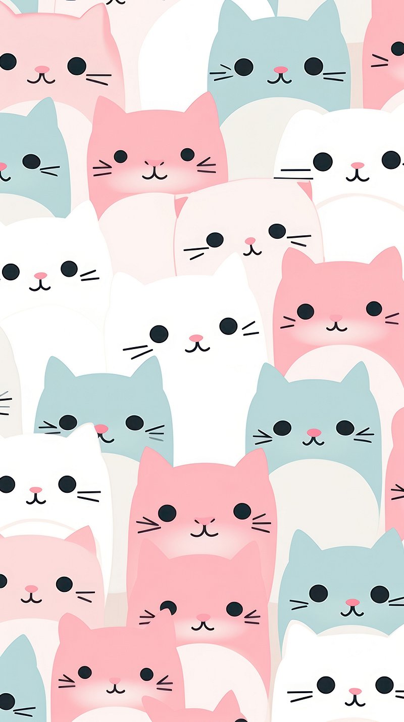 iPhone Wallpaper Cat Image. Free
