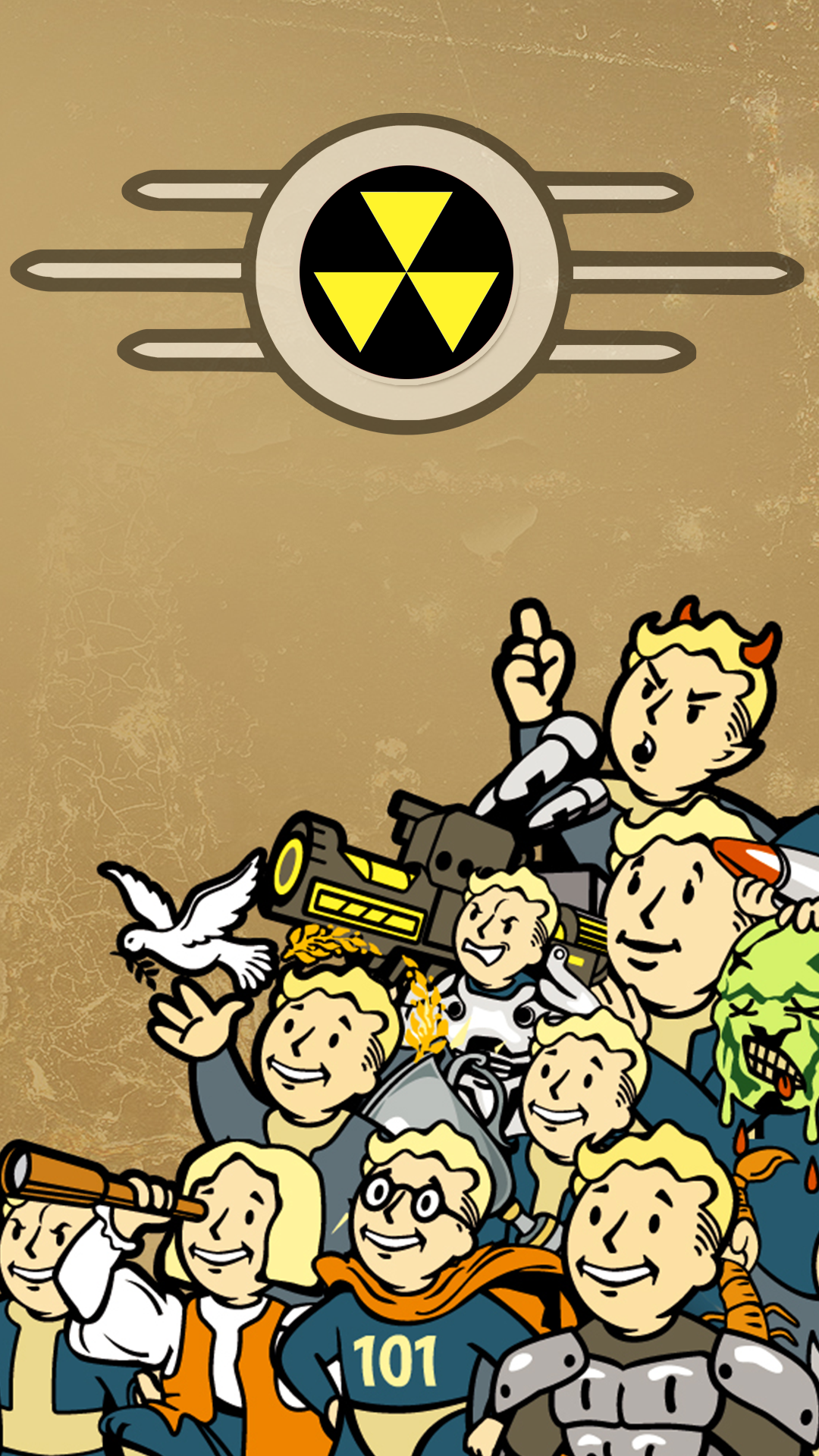 Vault Boy iPhone Wallpapers - Wallpaper Cave, image size:1080x1920
