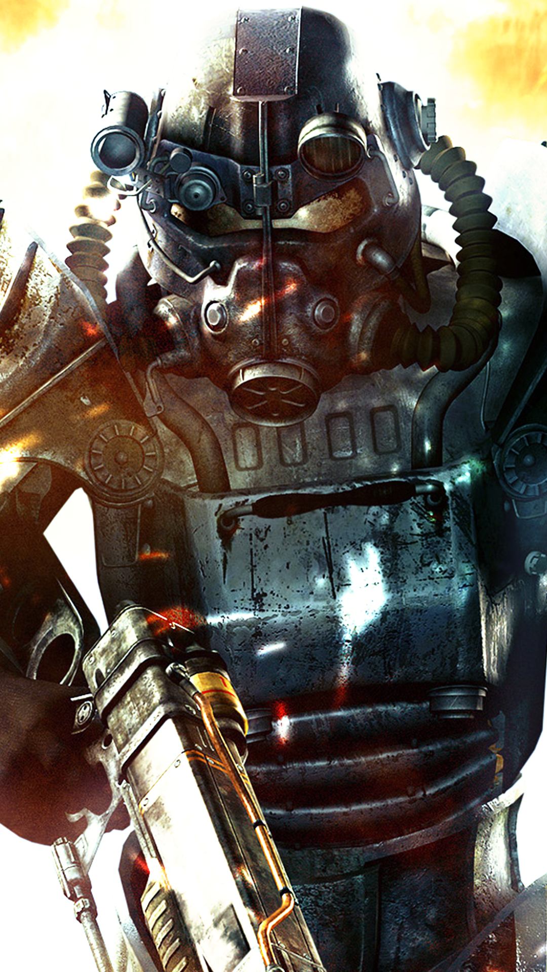 Fallout Soldier iPhone Background