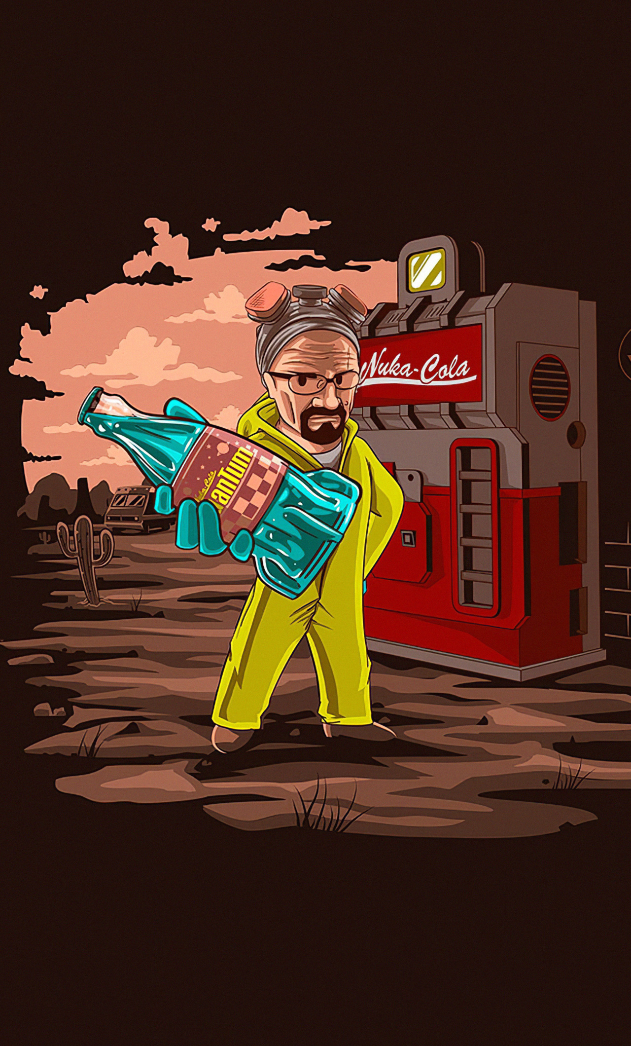 Walter White Fallout 4 iPhone