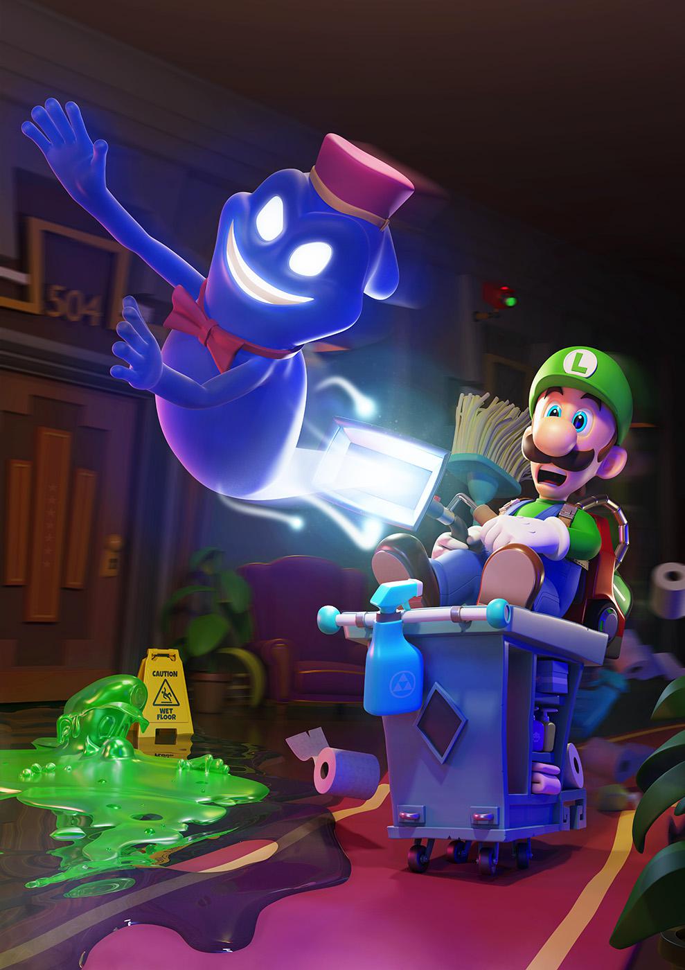 Luigi's Mansion 3 poster created