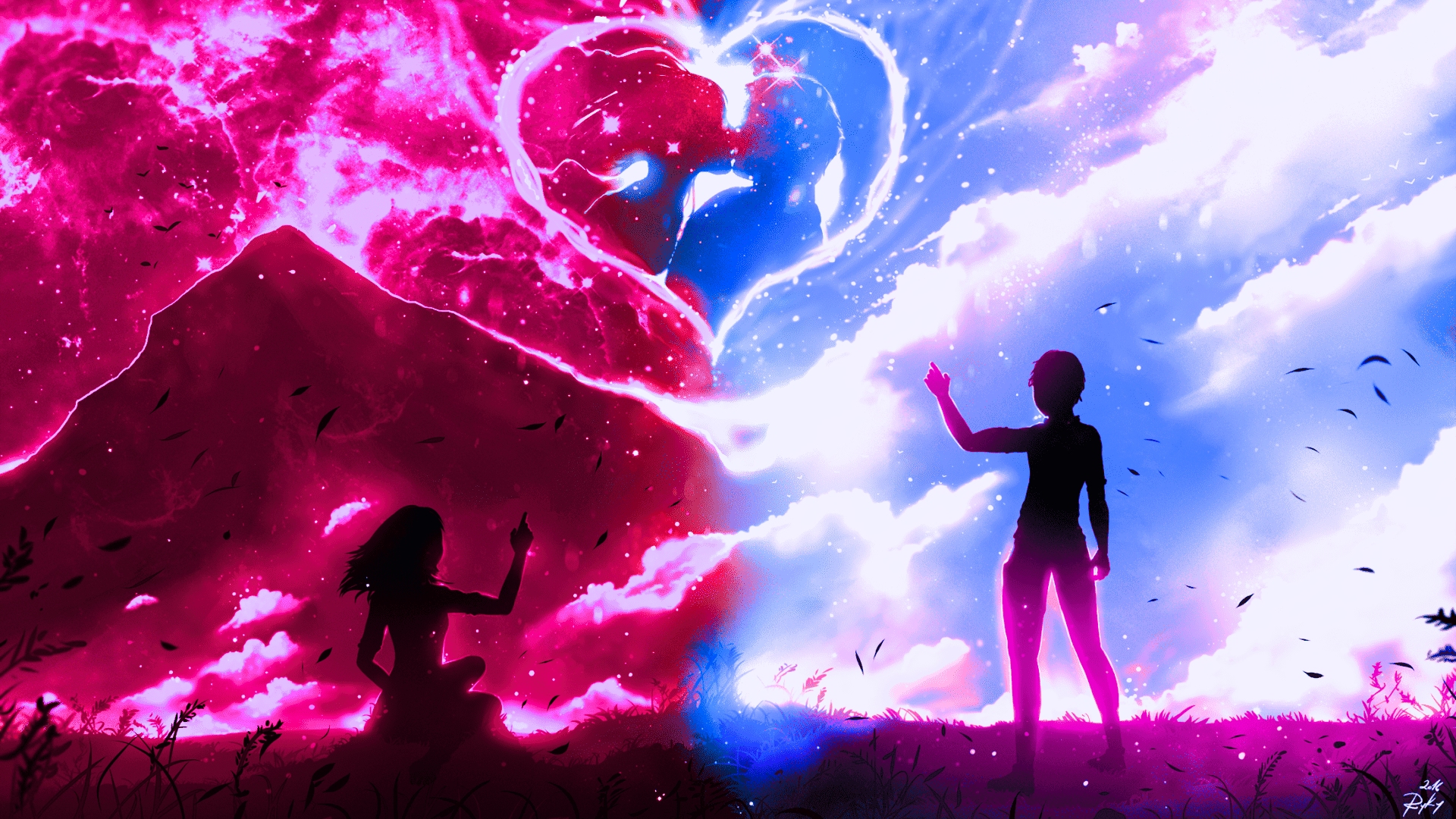 Anime Love Wallpaper For Desktop, PC