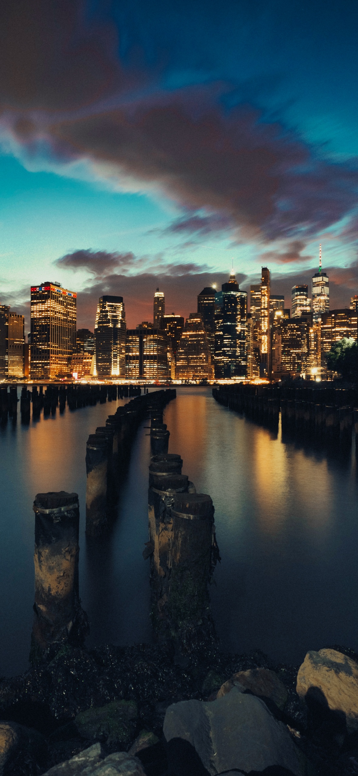 Wallpaper 4K, Evening, Twilight, Sunset