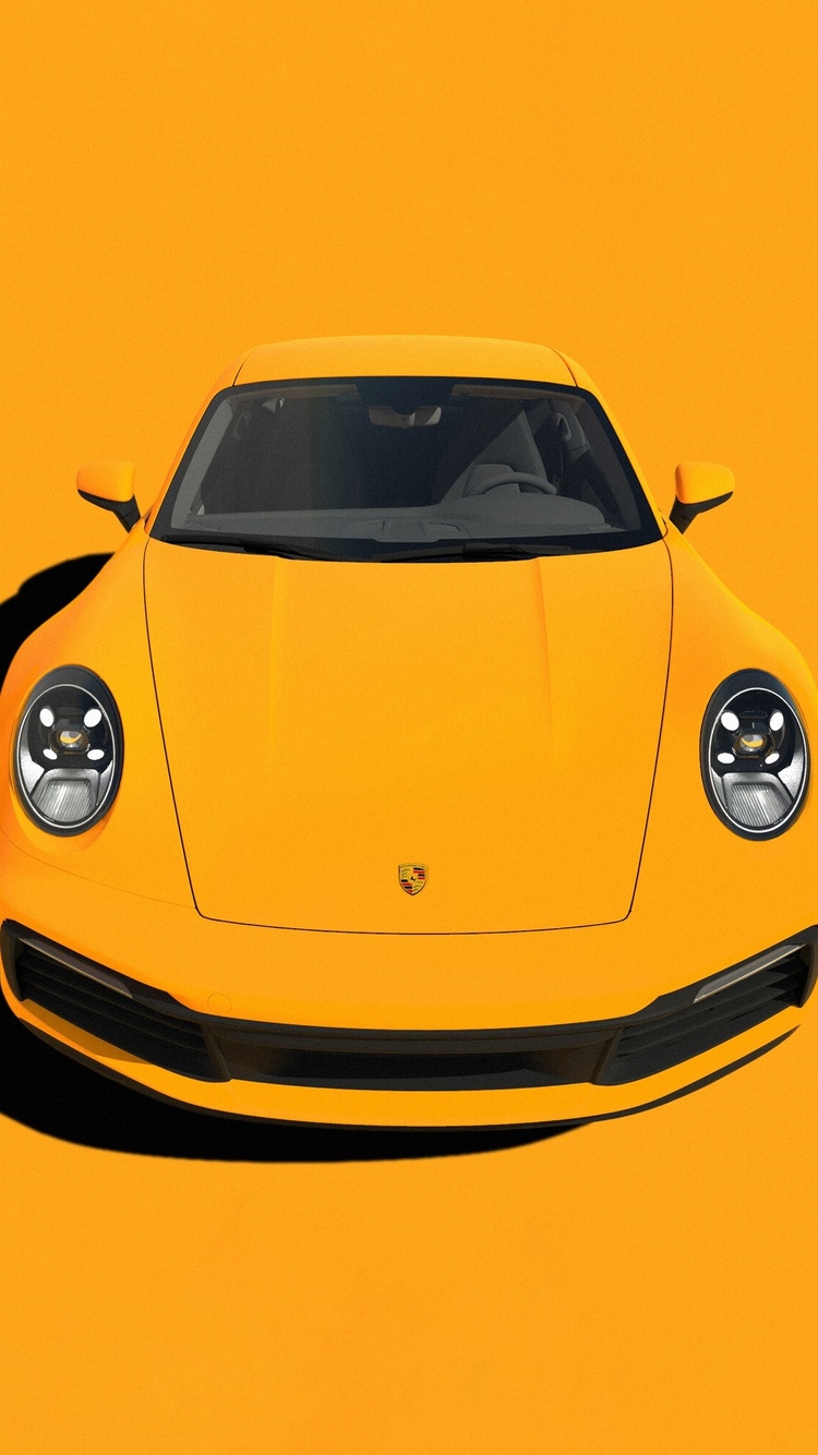 Porsche Car Minimal 4k iPhone