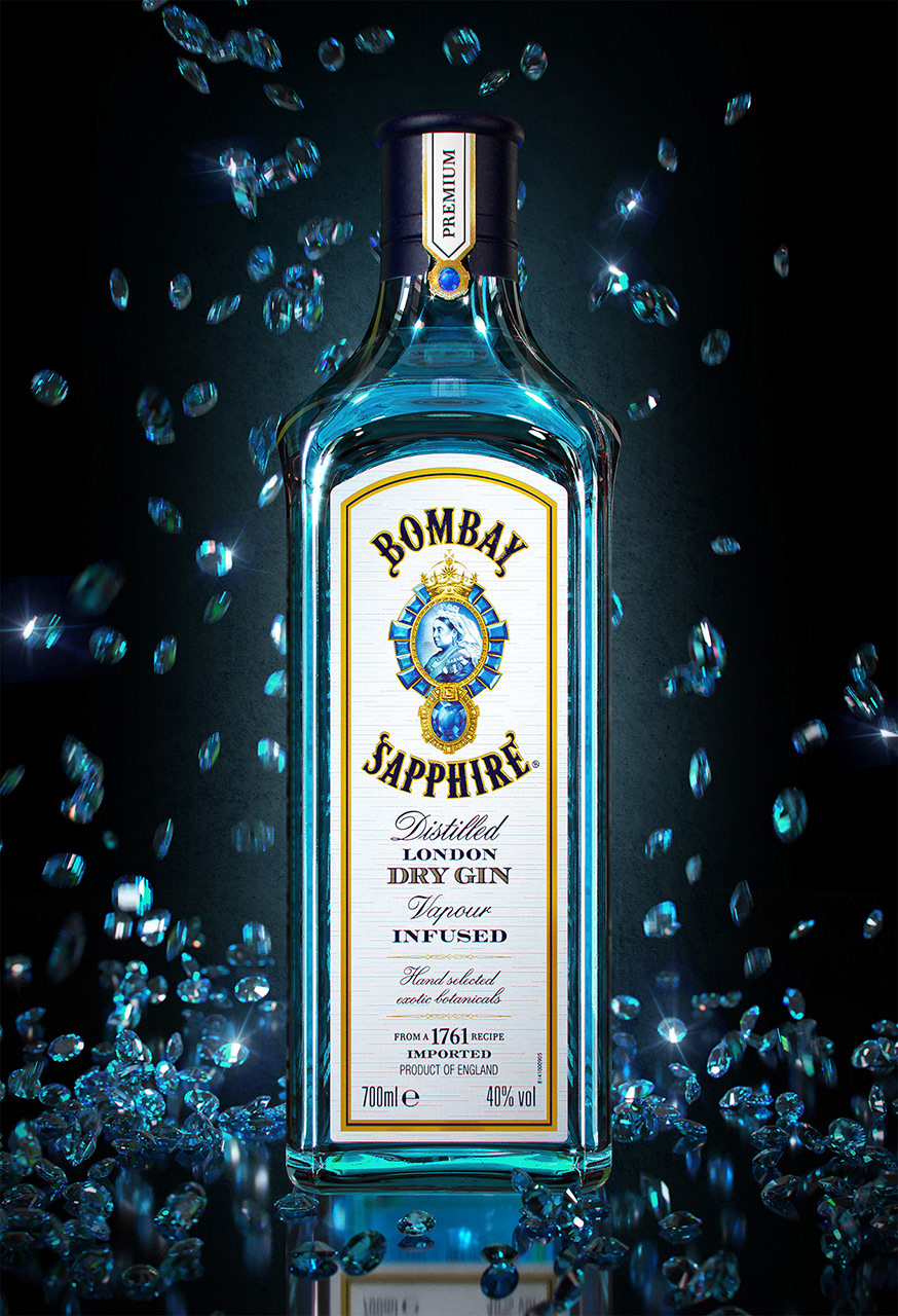 Bombay Sapphire CGIs - Behance