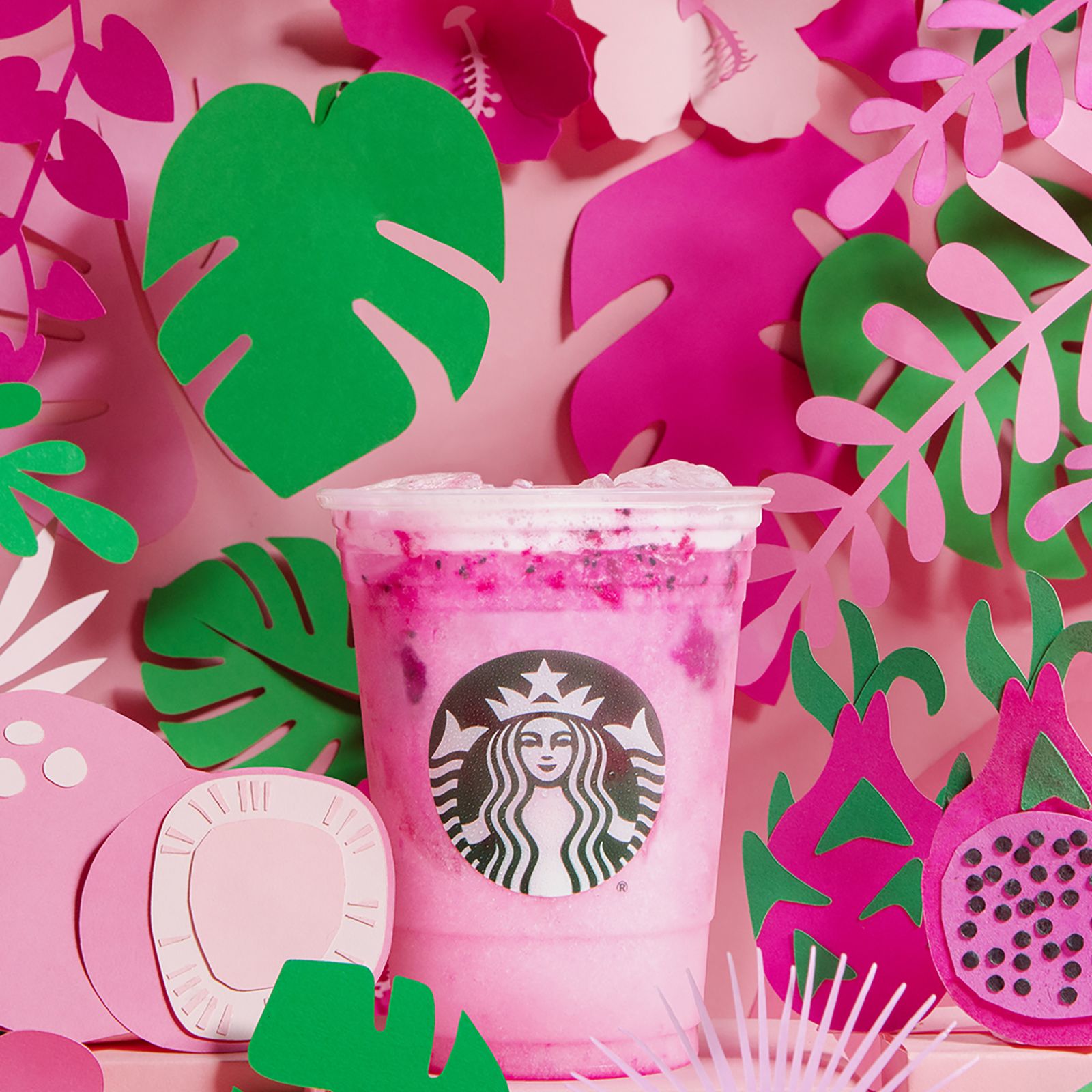 hot pink Dragon Drink