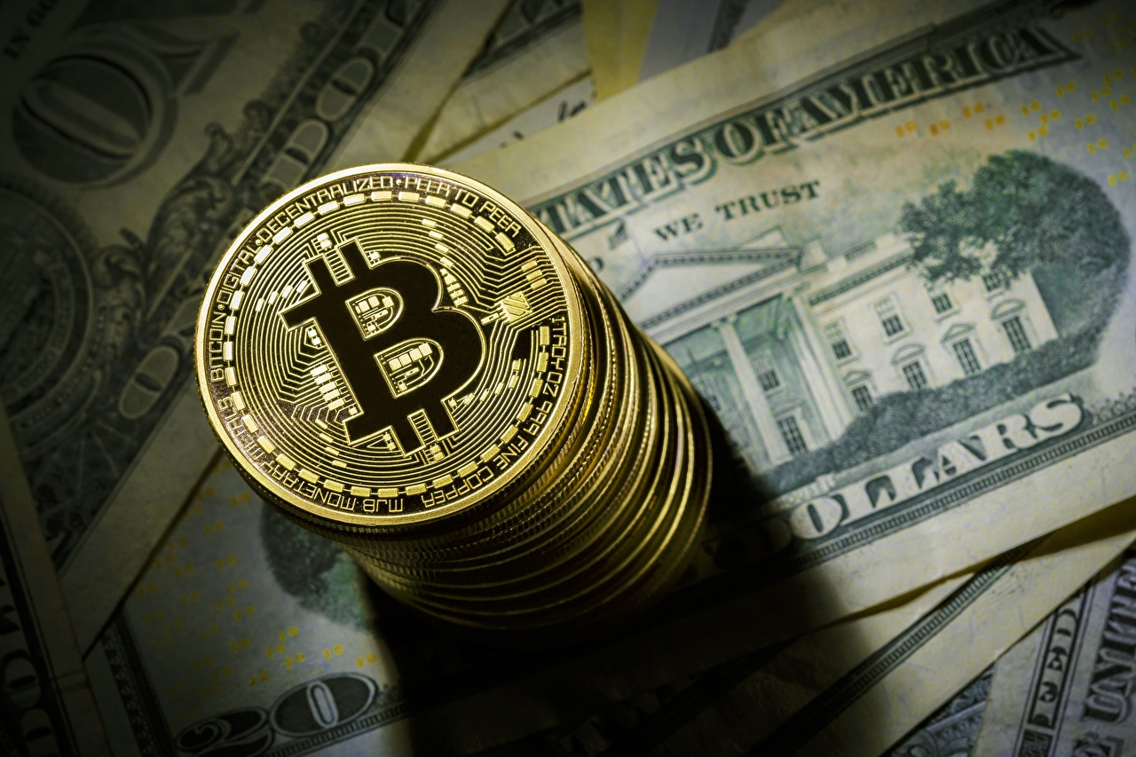 Desktop Wallpaper Coins Bitcoin