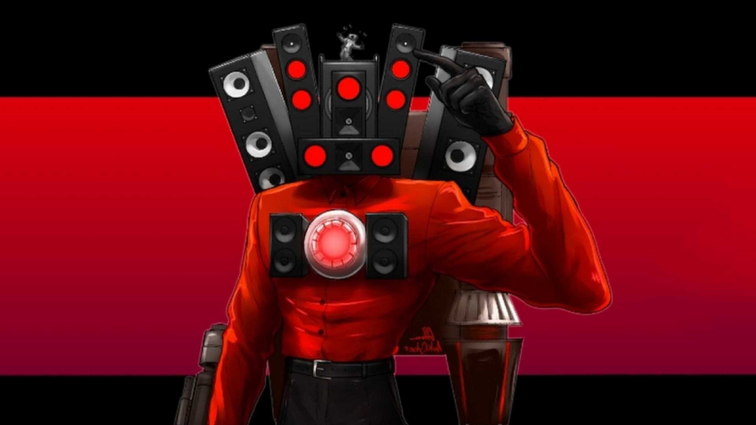 Titan Speaker Man Wallpaper