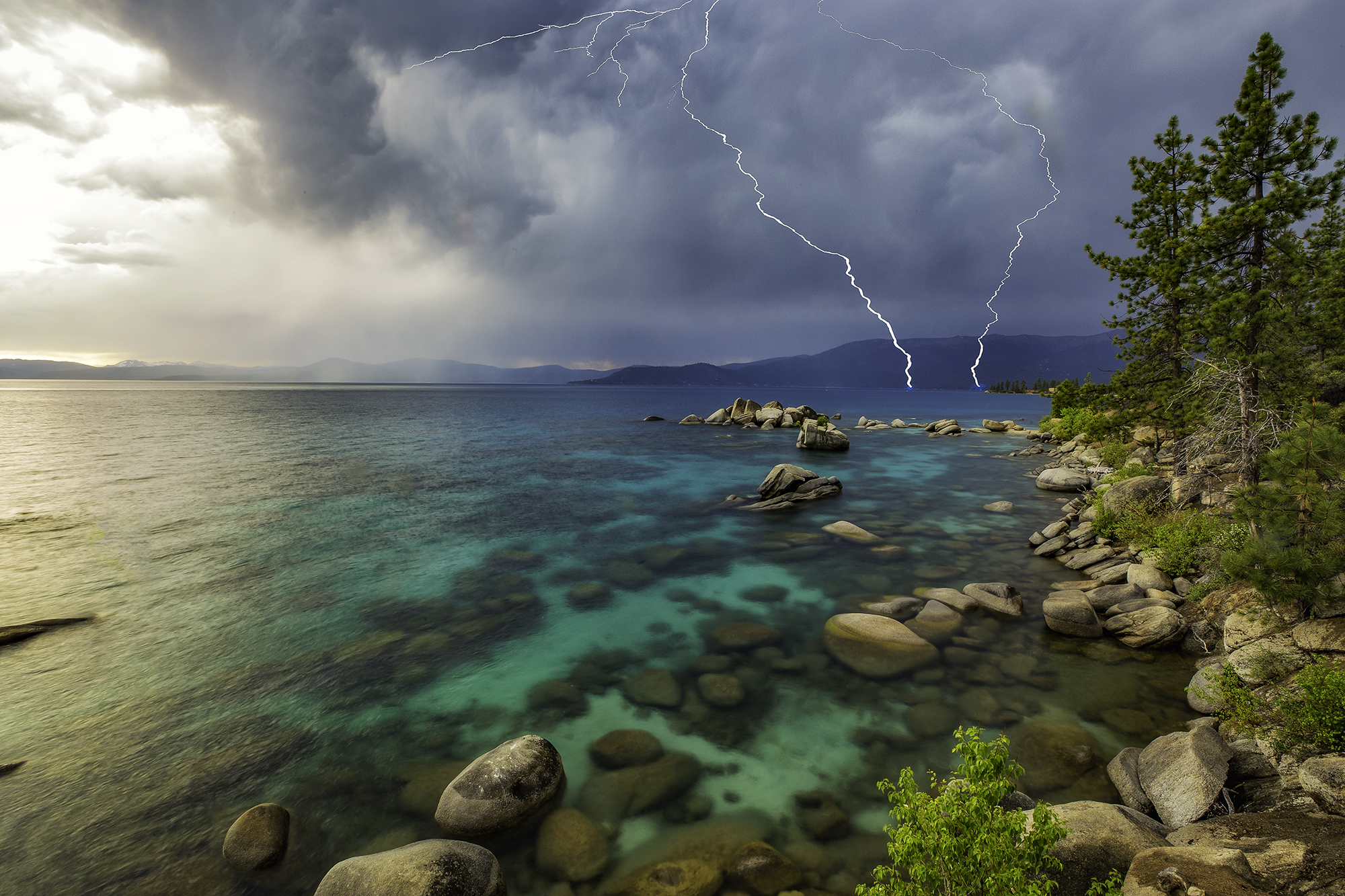 Sand Harbor Storm