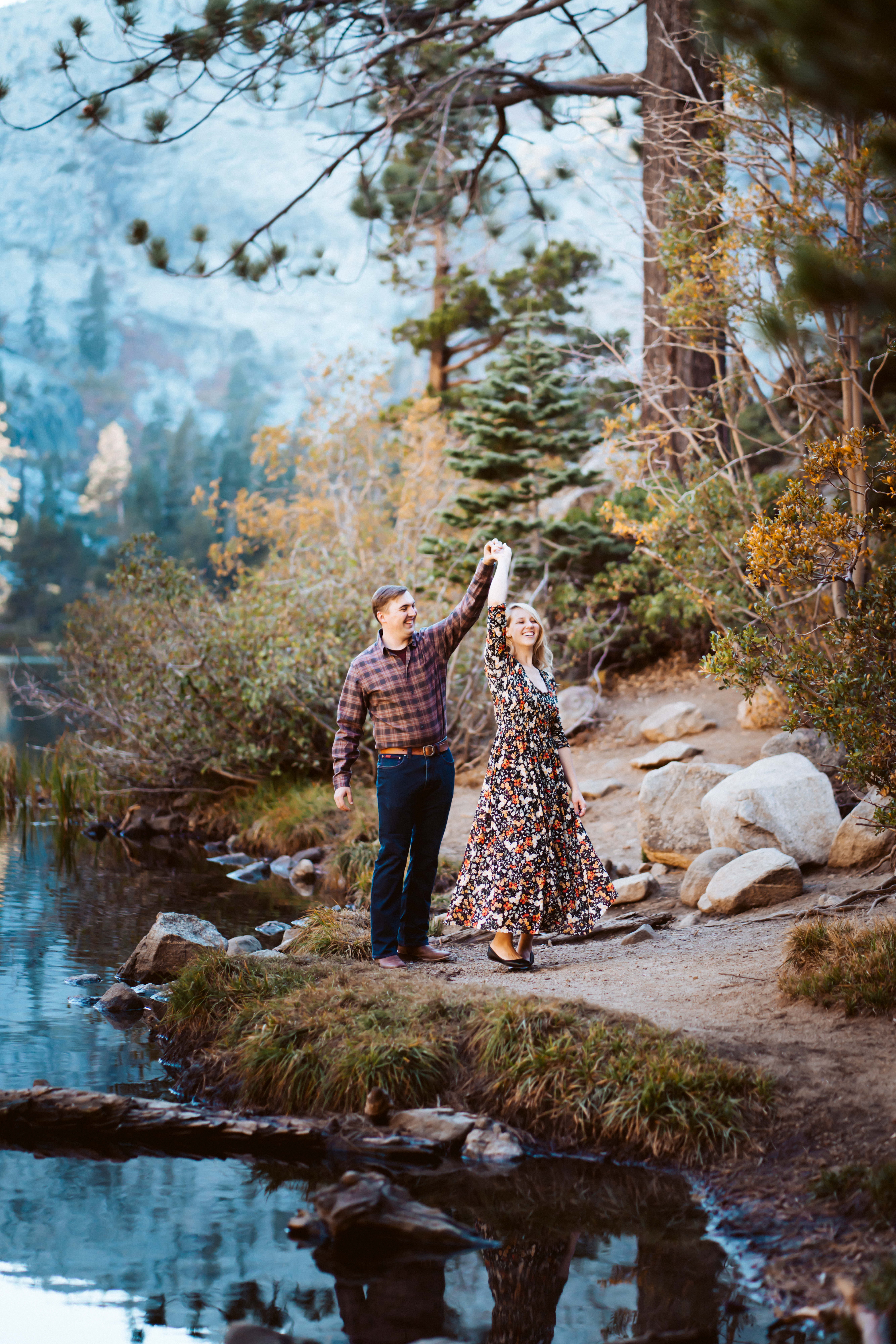 Engagement Photo in Lake Tahoe