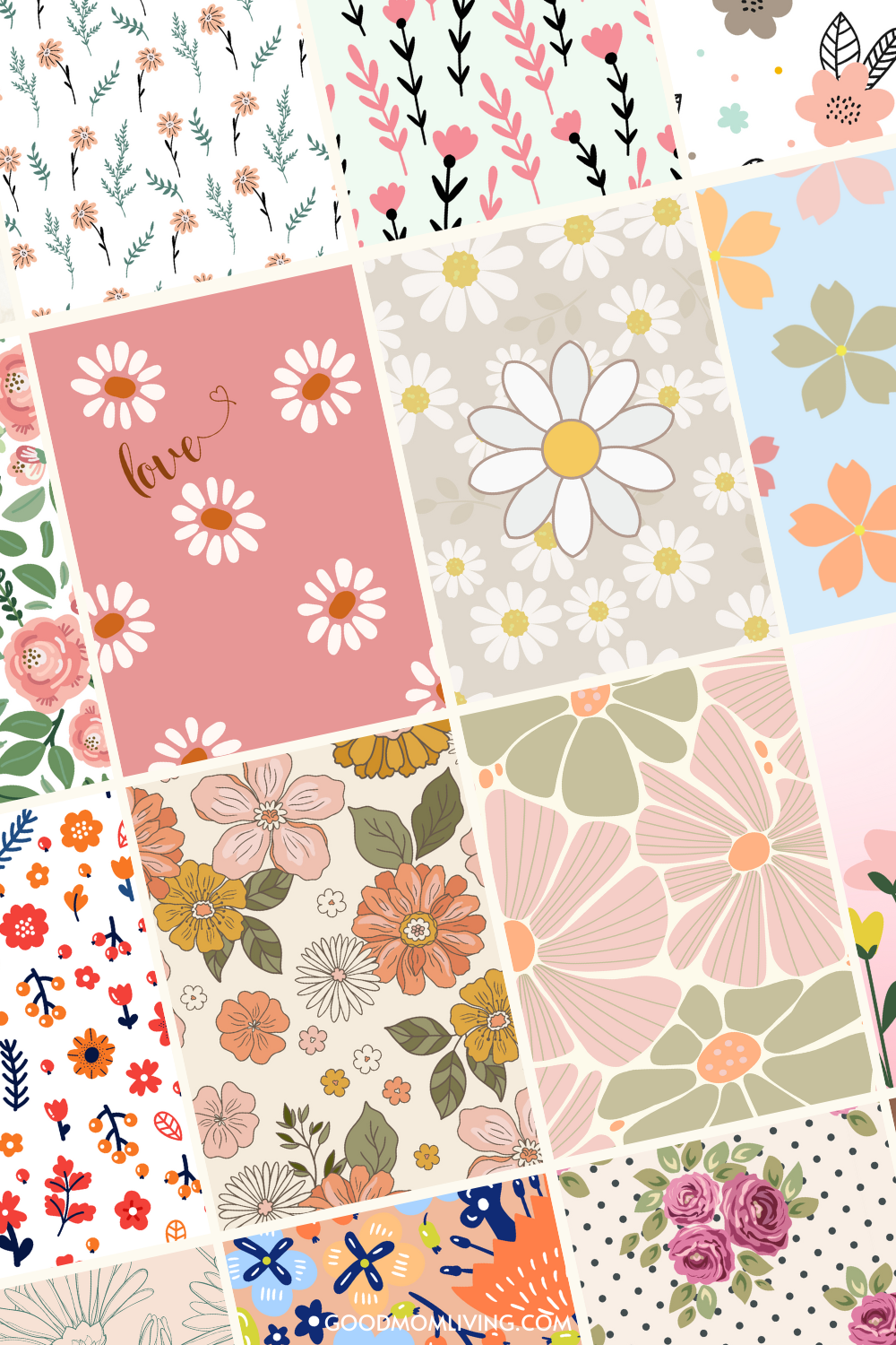 Preppy Flower Wallpaper iPhone Preppy