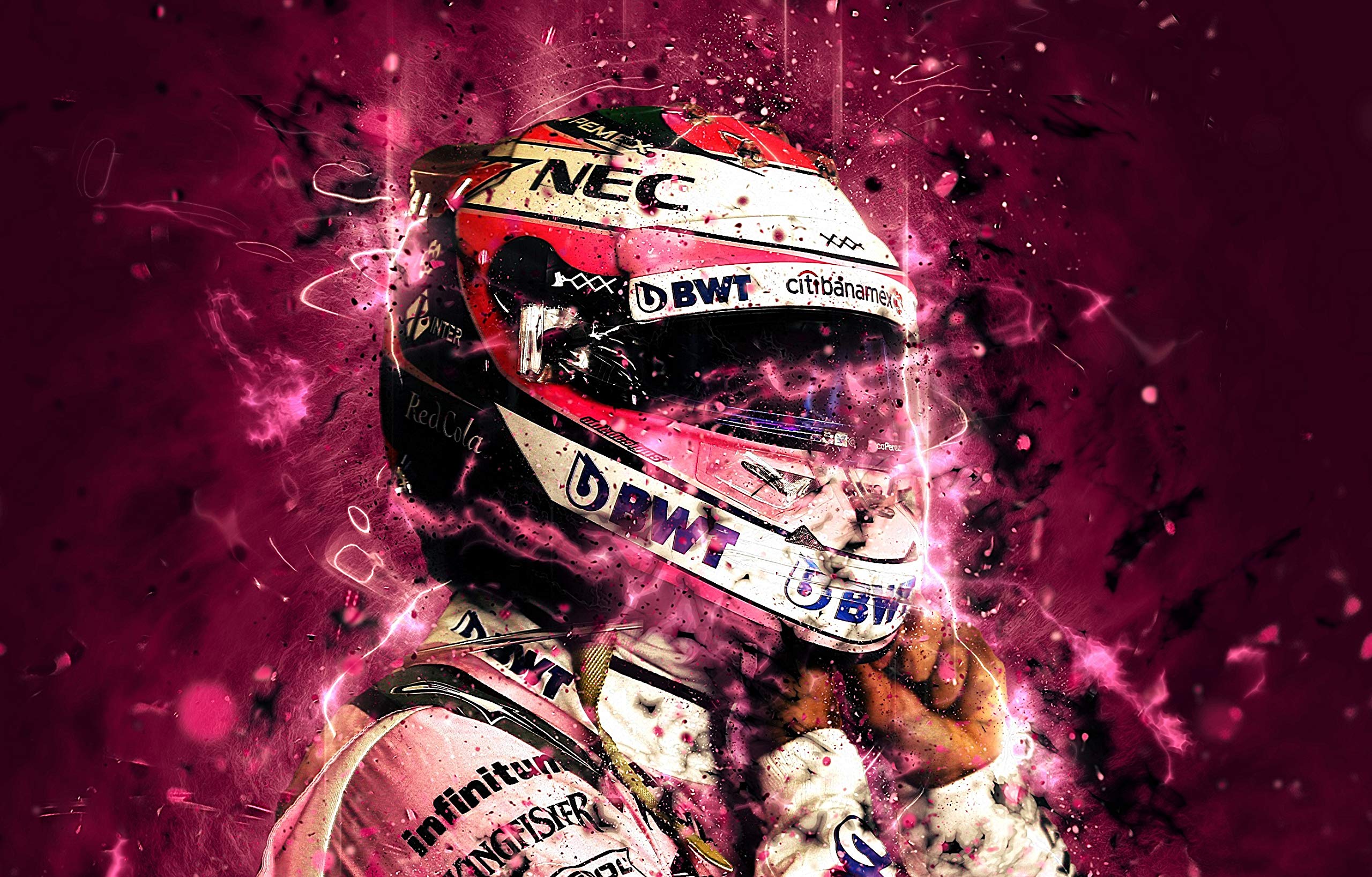 Sergio Perez Poster Print
